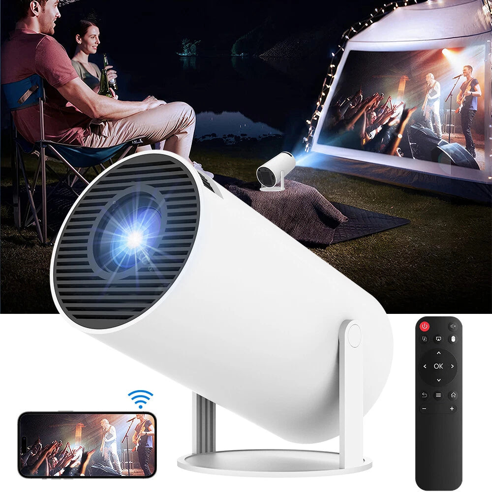 PROJECTOR ANDROID TV 4K WIFI FULL HD PORTABLE SMART SPEAKER Brand no brand