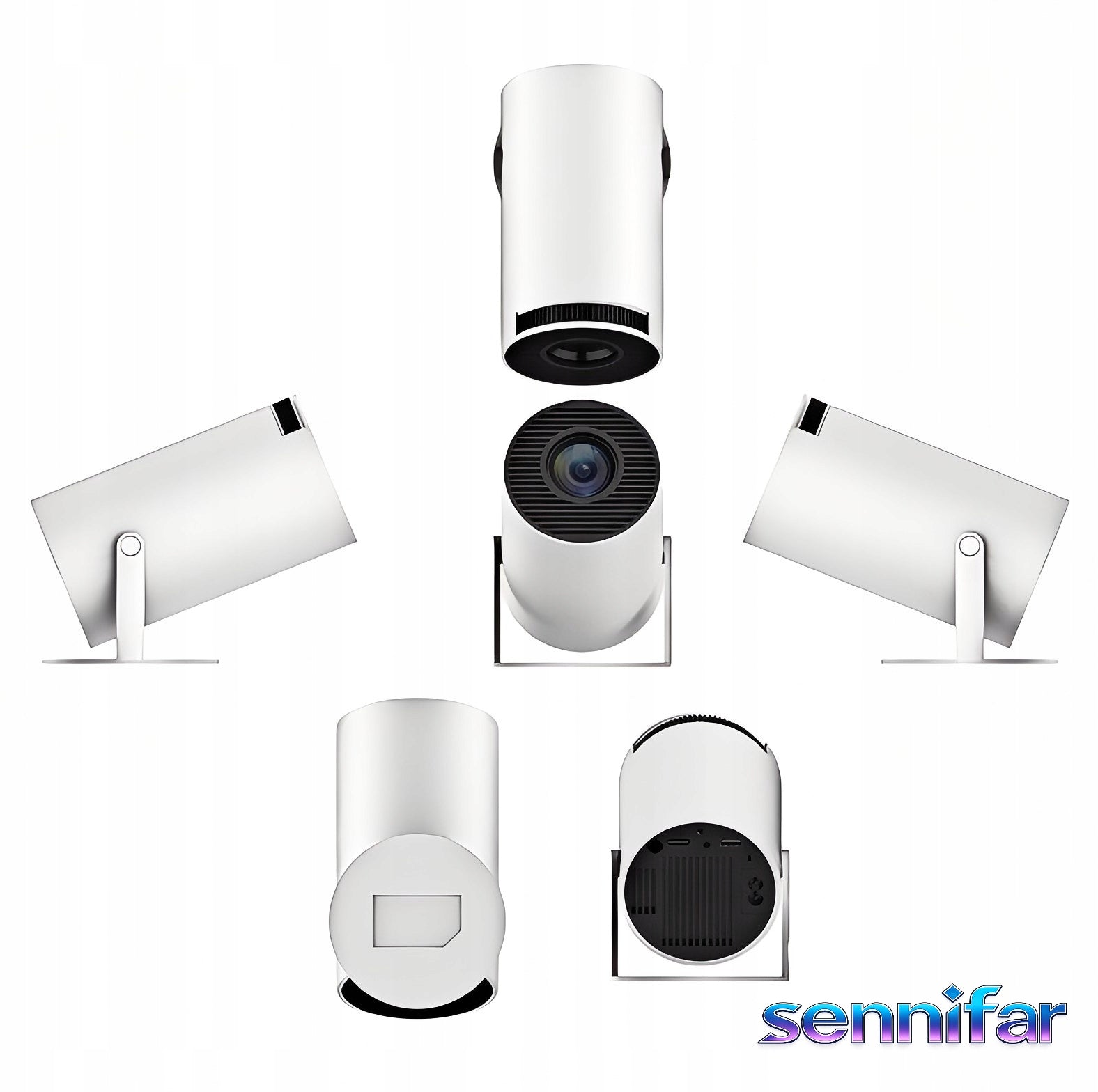 PROJECTOR ANDROID TV 4K WIFI FULL HD PORTABLE SMART SPEAKER Packaging status original