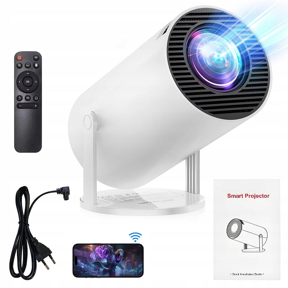 PROJECTOR ANDROID TV 4K WIFI FULL HD PORTABLE SMART SPEAKER