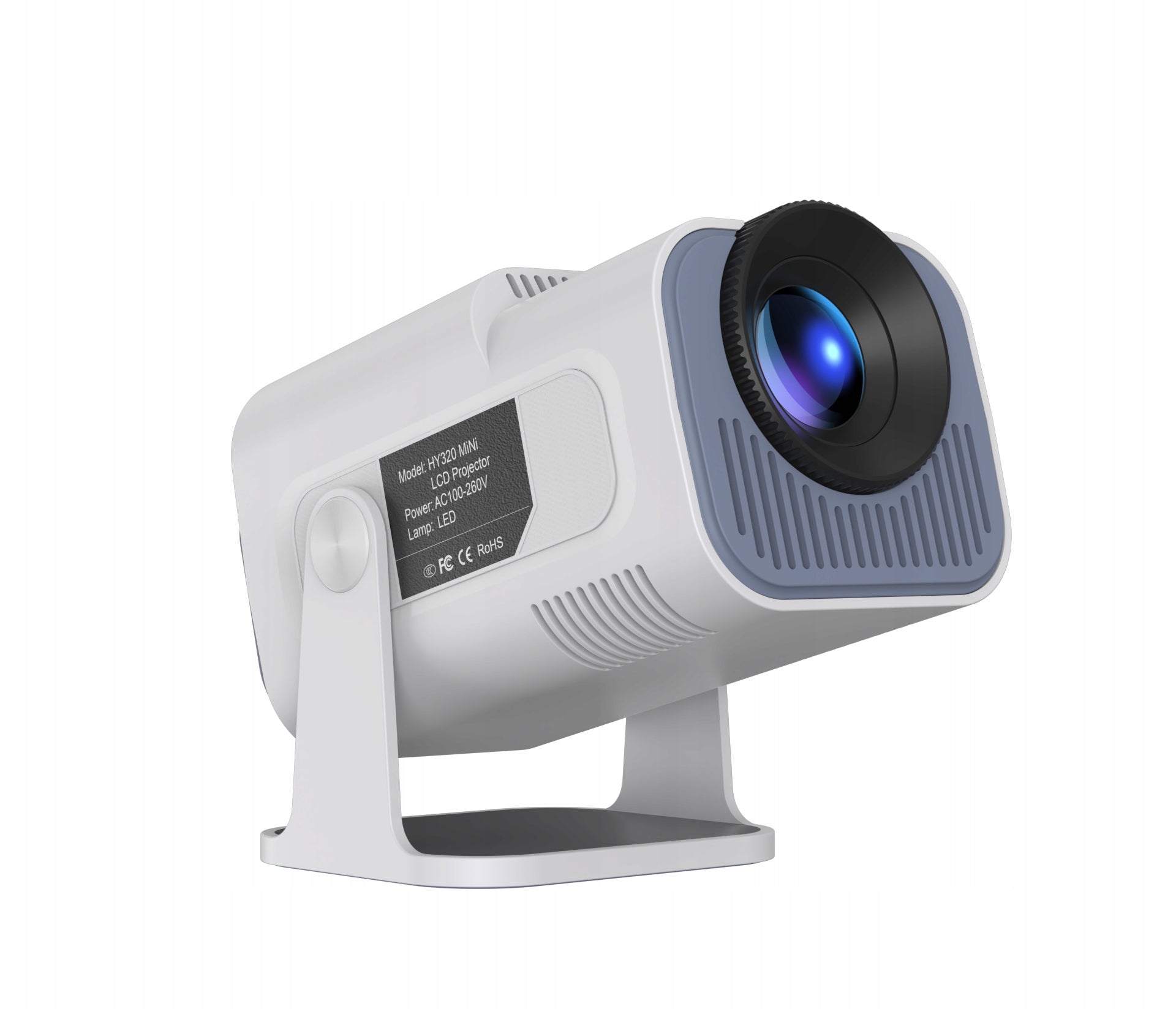 PROJECTOR ANDROID TV WIFI FULL HD PORTABLE SMART ROTARY SPEAKER Manufacturer code Projektor bezprzewodowy z Androidem