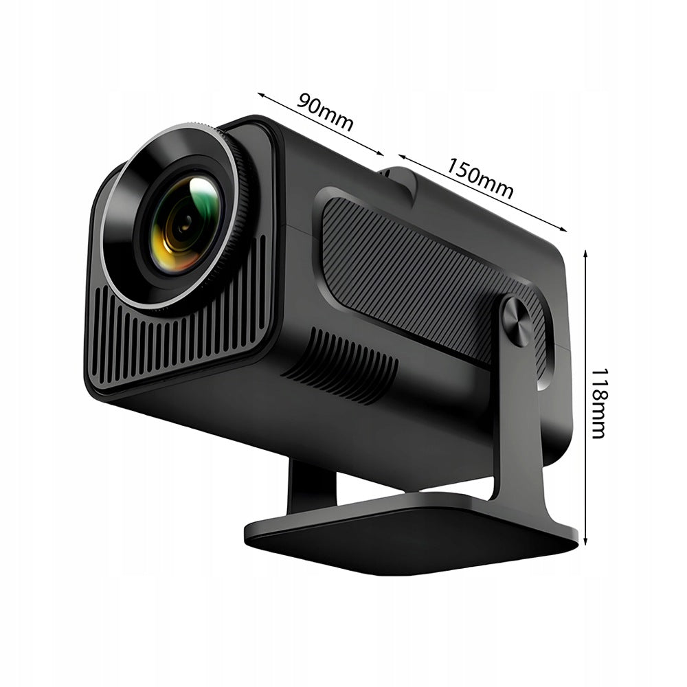 PROJECTOR ANDROID TV WIFI FULL HD PORTABLE SMART TURNOVER SPEAKER Brand no brand