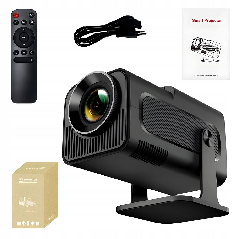 PROJECTOR ANDROID TV WIFI FULL PORTABLE SMART TURNOVER SPEAKER