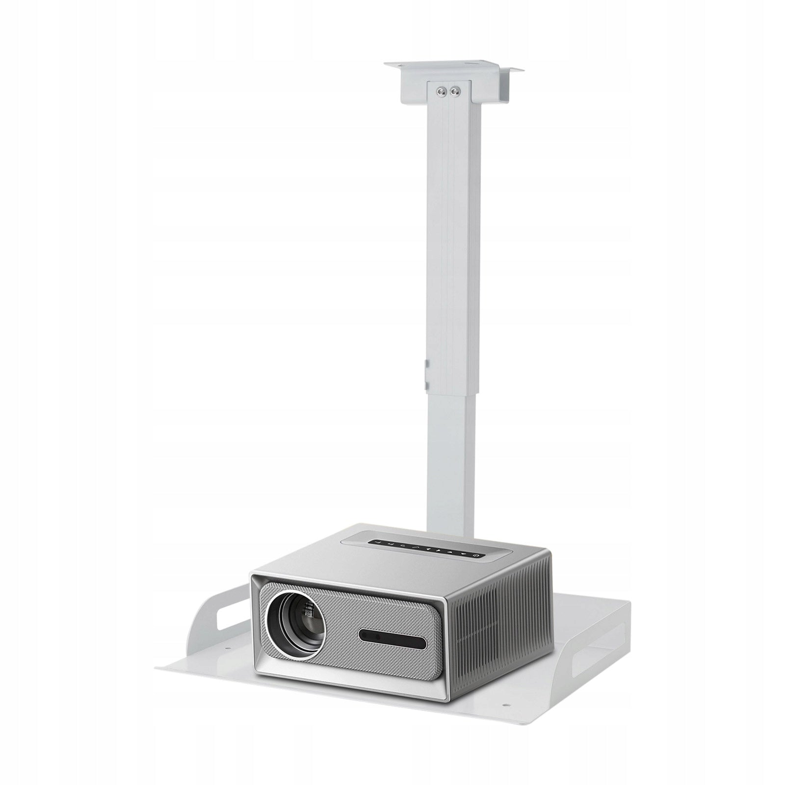 PROJECTOR BRACKET UNIVERSAL FOR CEILING 14KG LOAD 34-56CM ADJUSTABLE WHITE