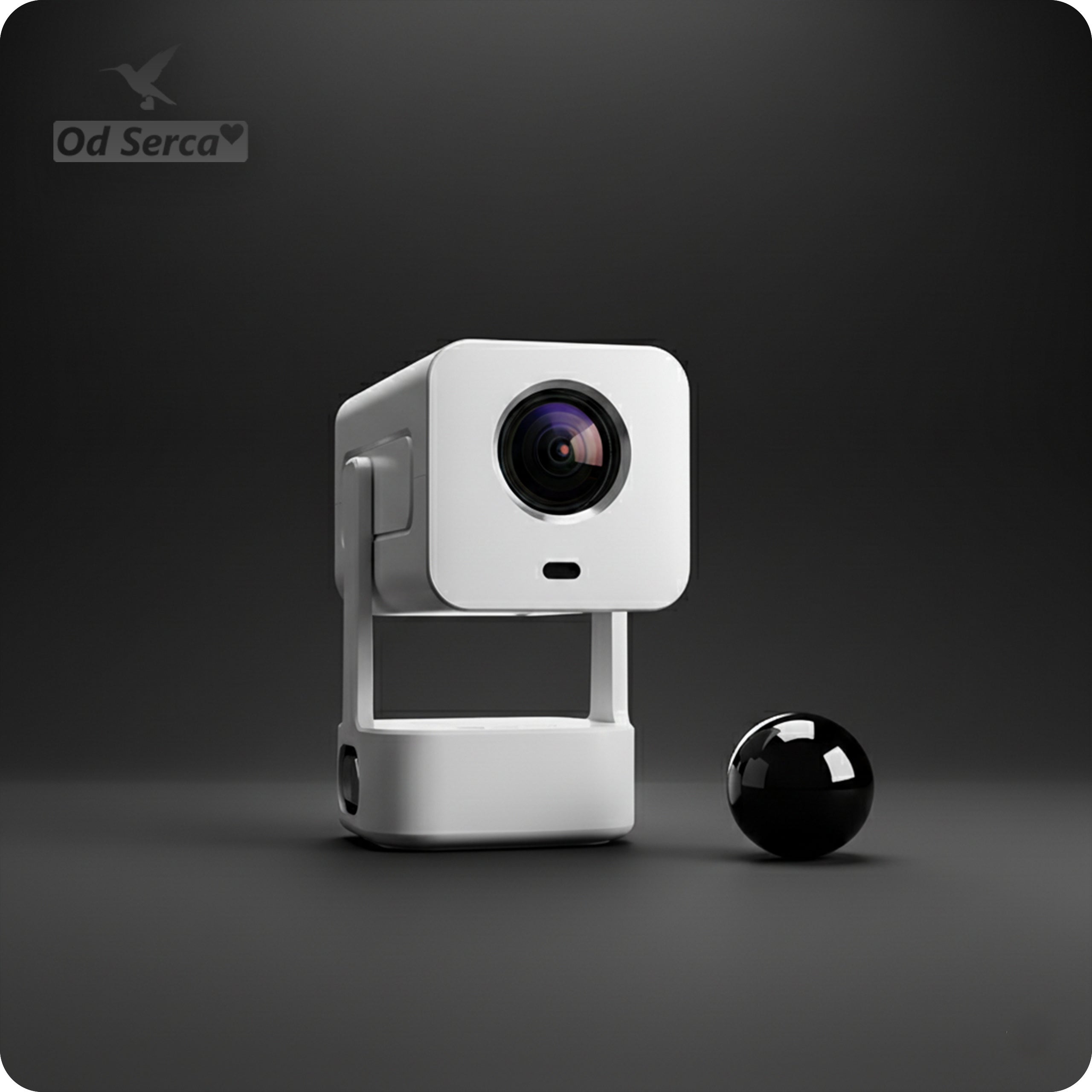 PROJECTOR FILM ANDROID TV WIFI BLUETOOTH FULL HD PORTABLE WHITE Packaging status original