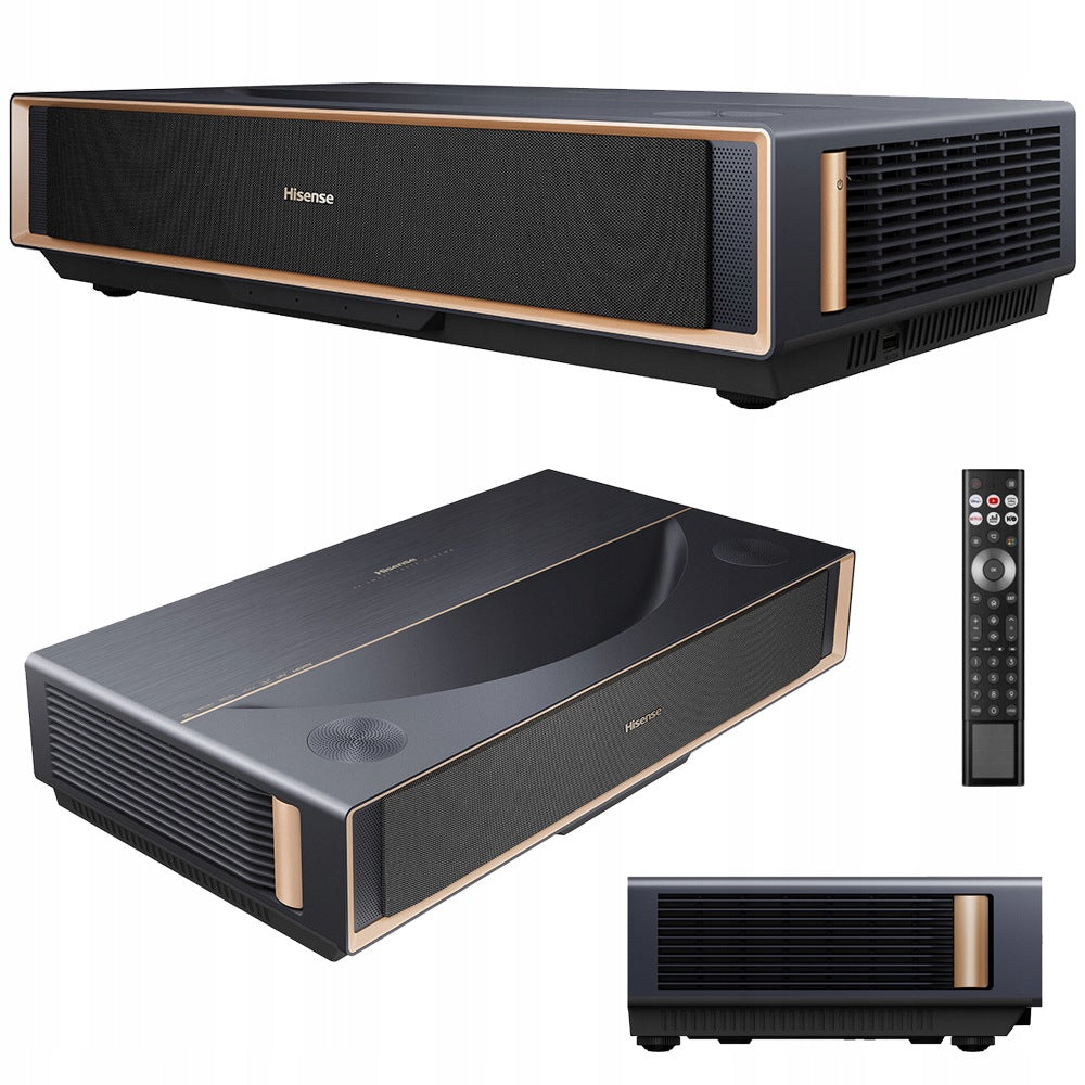 PROJECTOR HISENSE PT1 4K UHD 2500 ANSI LM WIFI BLUETOOTH AIRPLAY GREY