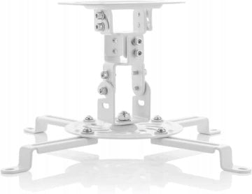 PROJECTOR HOLDER UNIVERSAL PROJECTOR MOUNTING HANGER 360° TO 15kg Model UCHWYT WIESZAK NA RZUTNIK Z PROWADNICĄ KABLA