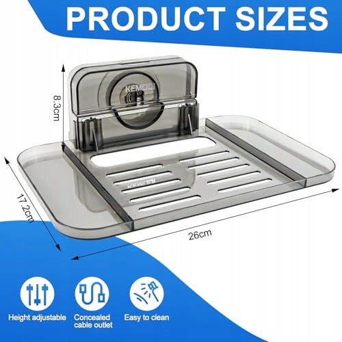 PROJECTOR HOLDER WITHOUT DRILLING SUCTION CUP QUICK CLOSE 260X197MM Model B0G2BBWB7K