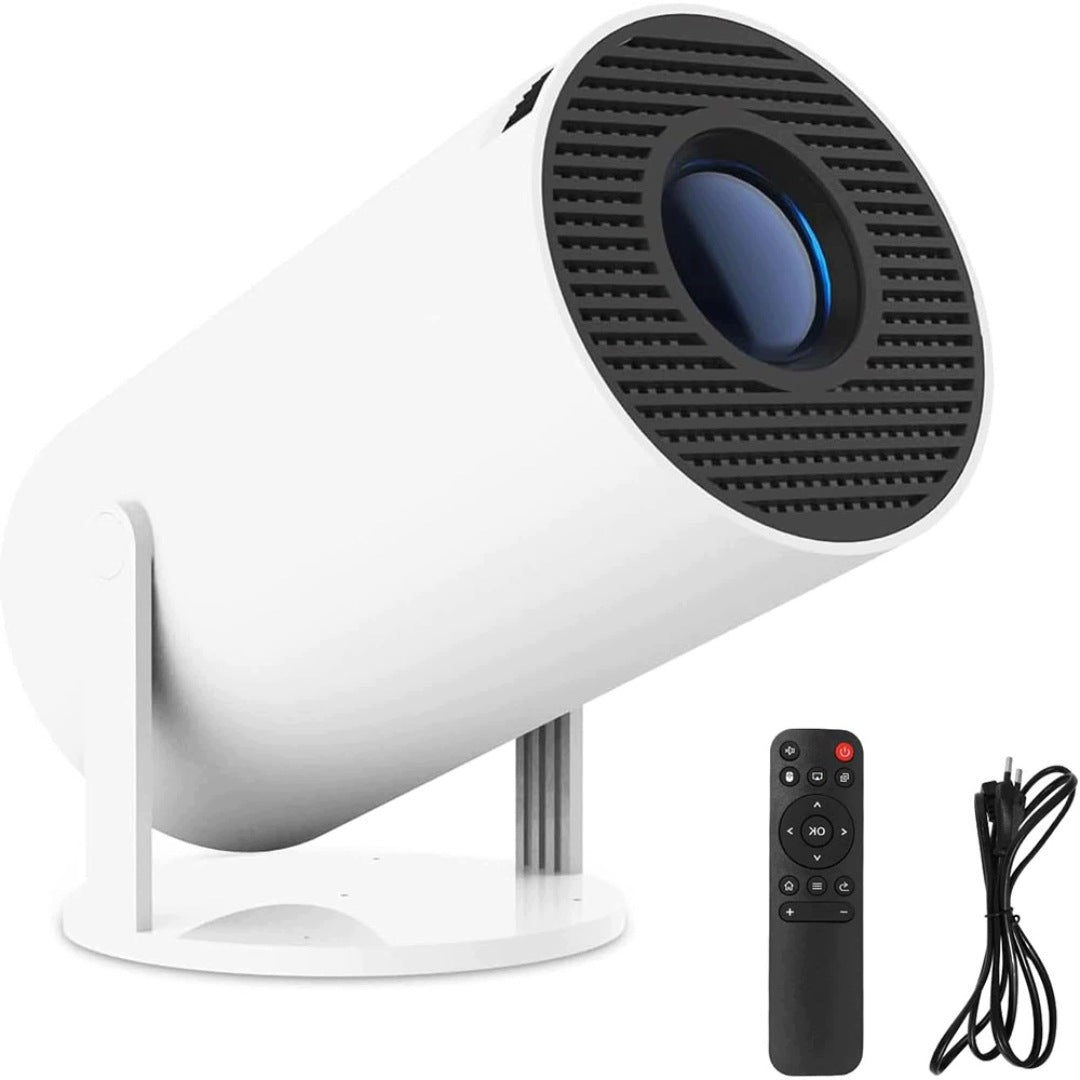 PROJECTOR HY300 HD TV 130'' ANDROID WIFI PORTABLE ROTARY