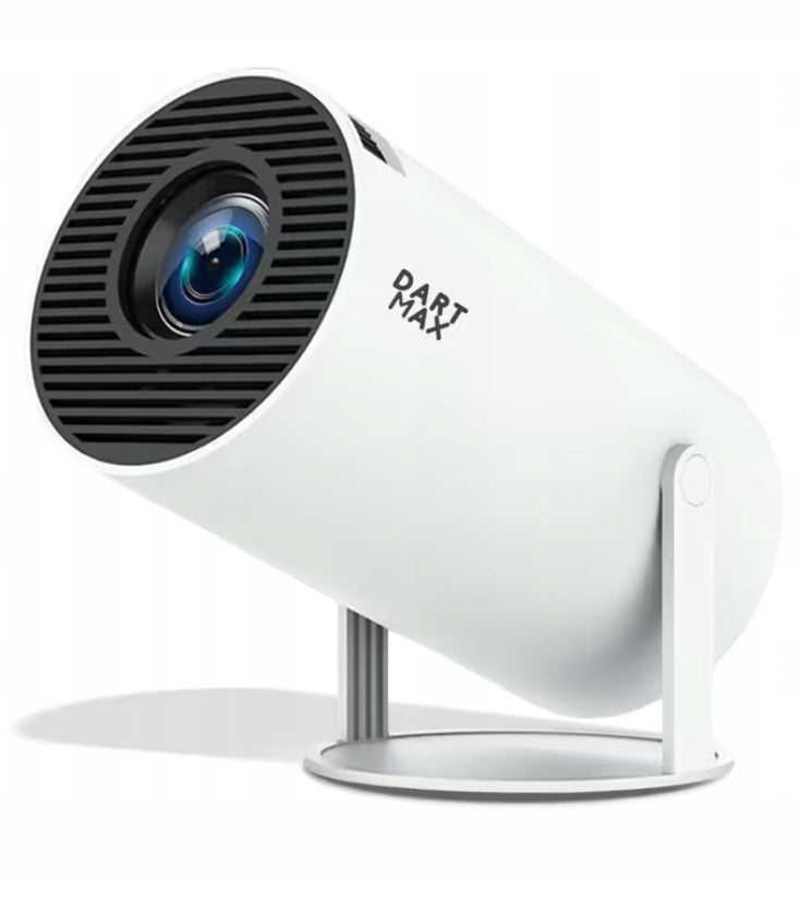 PROJECTOR MINI FULL HD PROJECTOR HOME THEATER PORTABLE ROTATING REMOTE CONTROL
