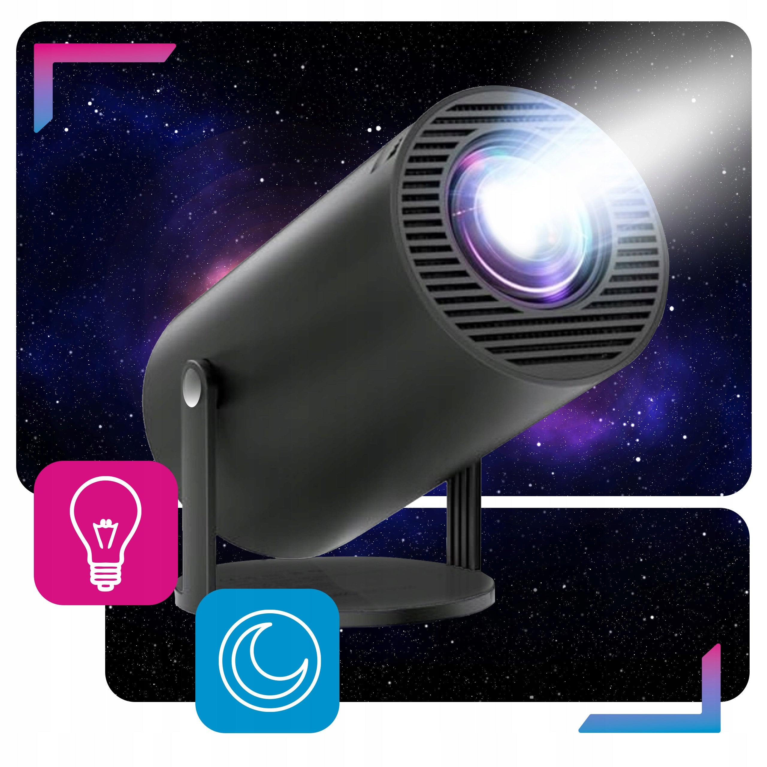 PROJECTOR MINI PORTABLE ANDROID LED WIFI FULL HD SMART TV HY300 Manufacturer code Projektor Rzutnik Przenośny Android Mini Mały
