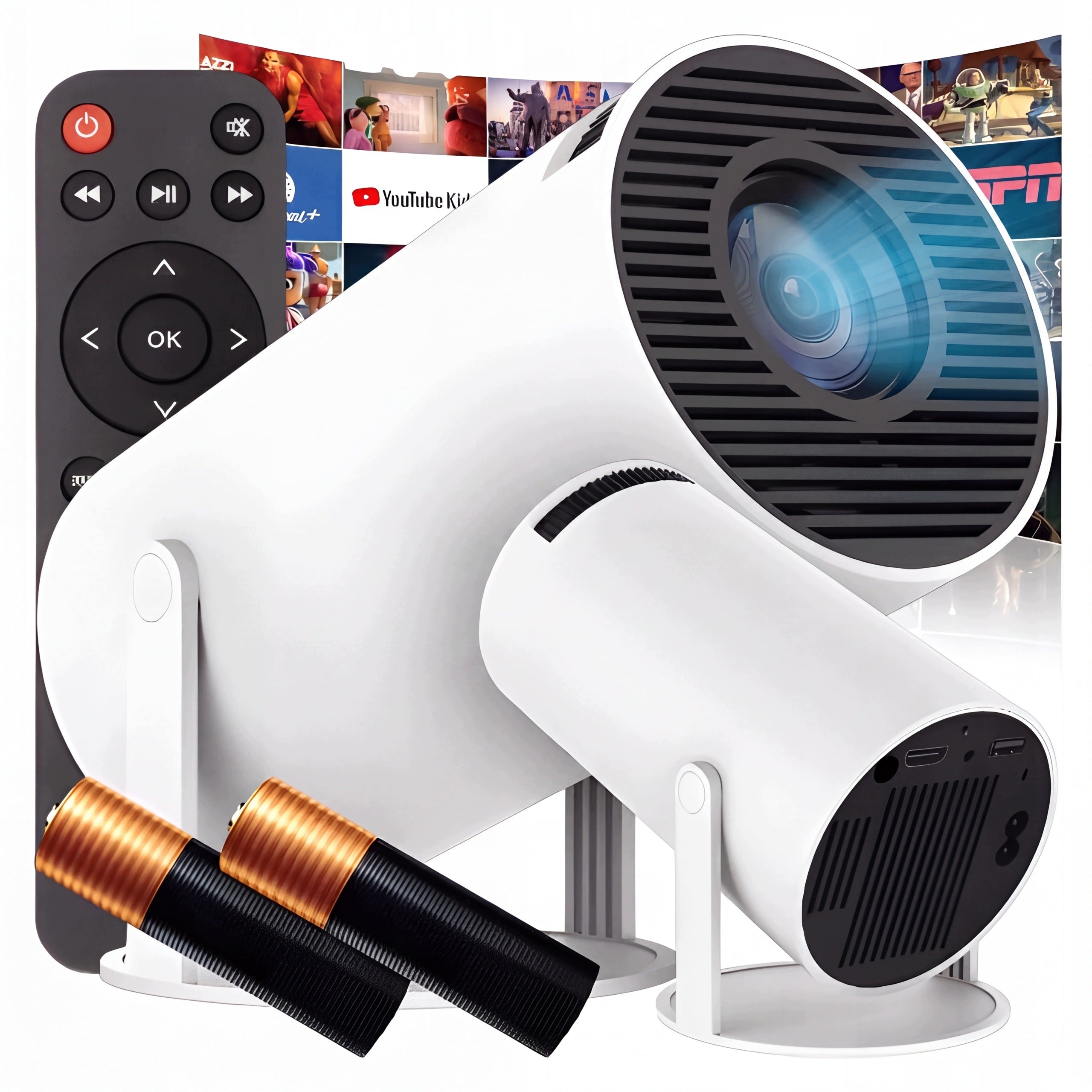 PROJECTOR MINI PORTABLE LCD TFT FULL HD UP TO 30 000H FAST FOCUS