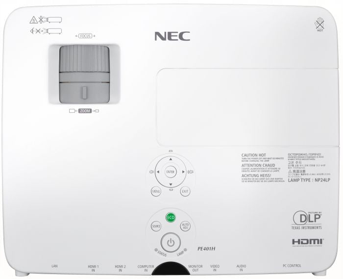 PROJECTOR NEC PE401H + FREEBIE HDMI HOLDER AND CABLE Brand NEC