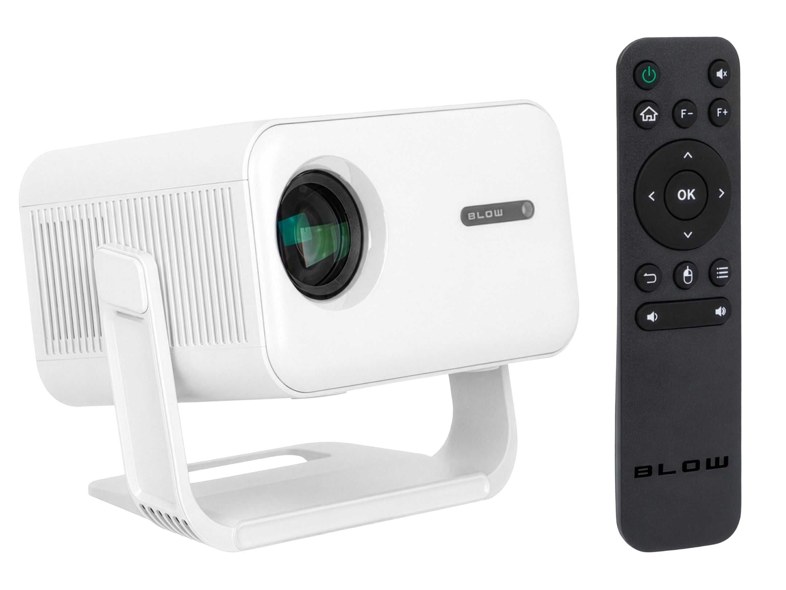 PROJECTOR ROTATING PROJECTOR SPEAKER ANDROID HDMI SMART TV WIFI FULL HD LED Packaging status original
