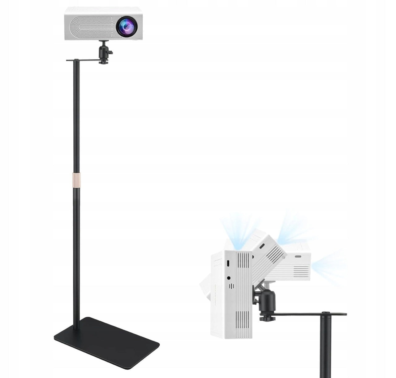 PROJECTOR STAND 360° ROTATING PROJECTOR STAND 60-120CM ADJUSTABLE