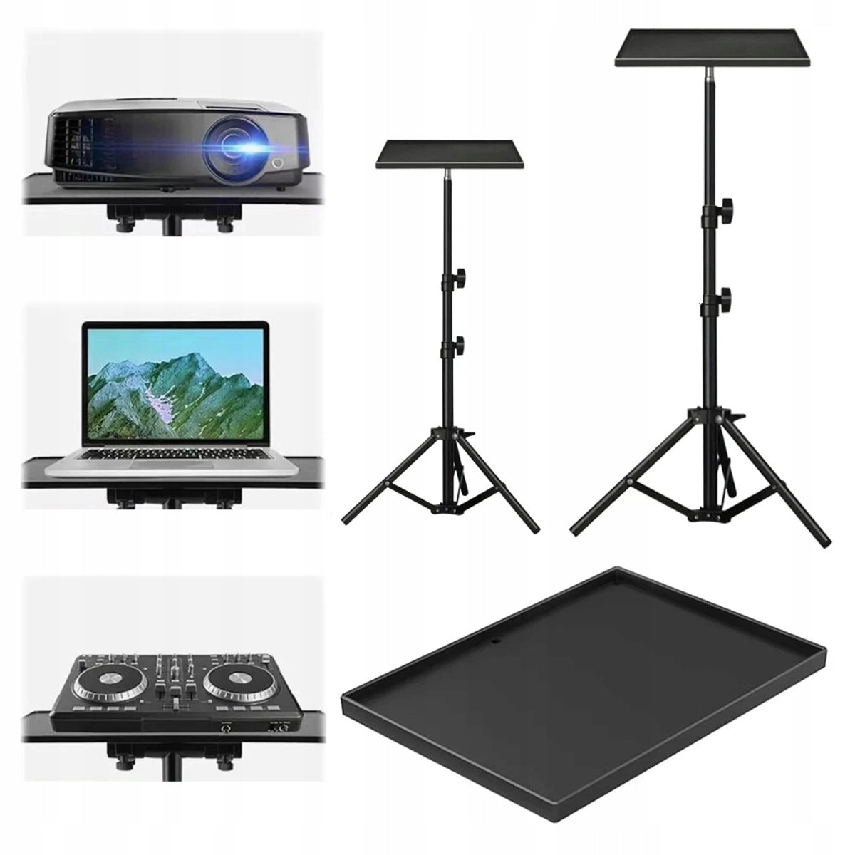 PROJECTOR STAND LAPTOP PROJECTOR TRIPOD ADJUSTABLE + HOLDER