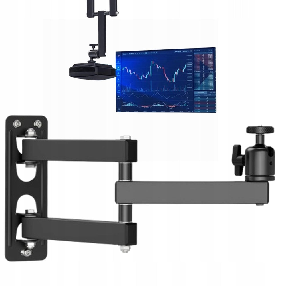 PROJECTOR STAND, PROJECTOR STAND ADJUSTABLE 1/4" BLACK