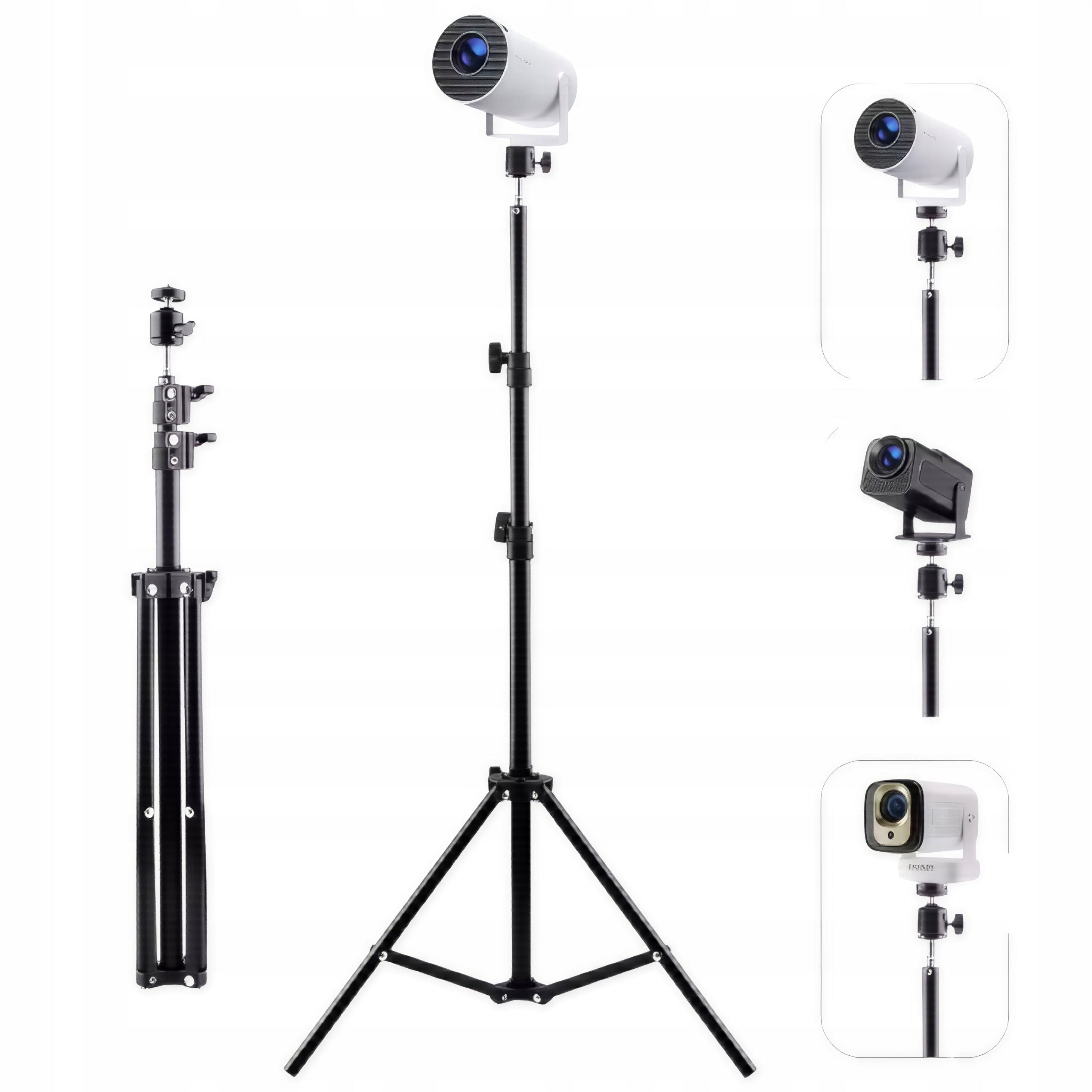 PROJECTOR TRIPOD HY320mini HY310 L018 THREAD 1/4”120cm LIGHTWEIGHT UNIVERSAL