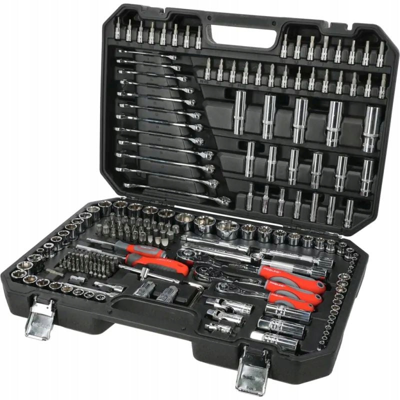 PROLINE Bit socket wrench set 216 pcs. in case 58216 Number of items in the set 216