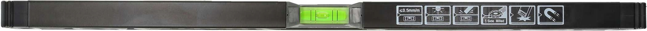 PROLINE LEVEL WITH ALUMINIUM HANDLES 120CM 3 LIBELS 0,5MM/1M 15973 Length 1.2 m