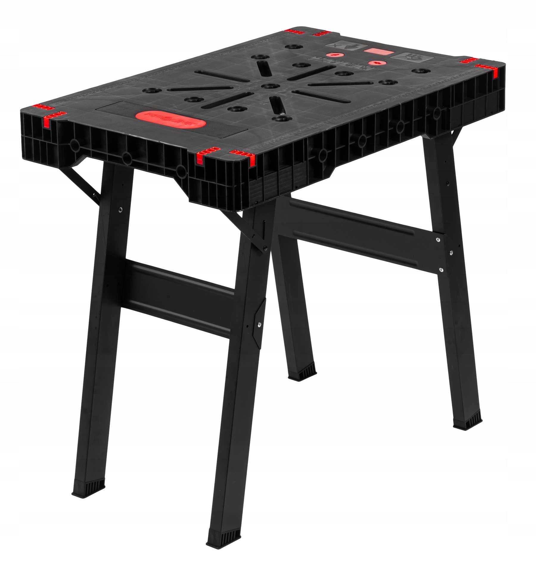 PROLINE Mobile folding workbench 900x600x800mm 62002 Product height 80 cm