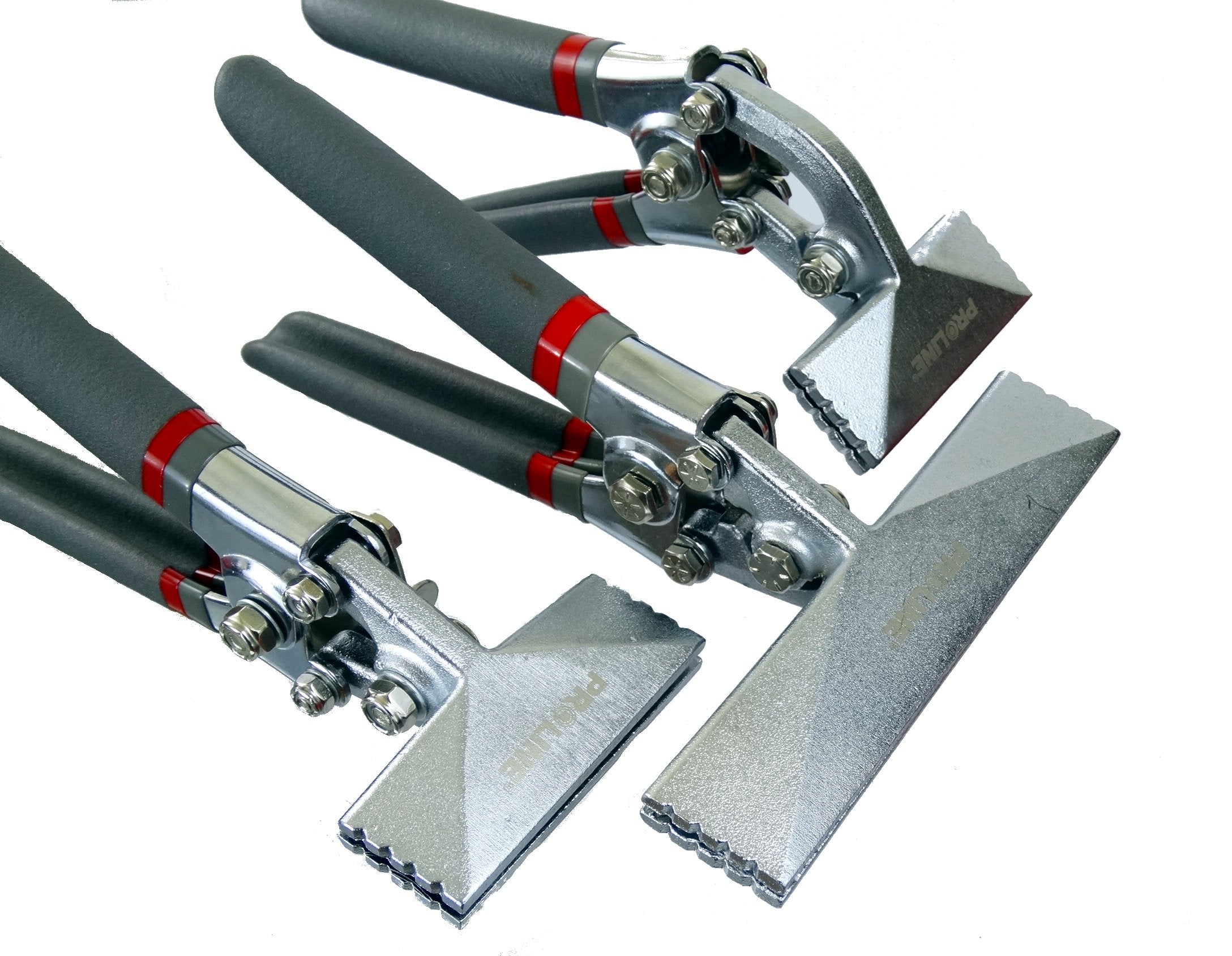 PROLINE clamps roofing pliers for sheet metal SET OF 3 PROM Manufacturer code 28380+28381+28382