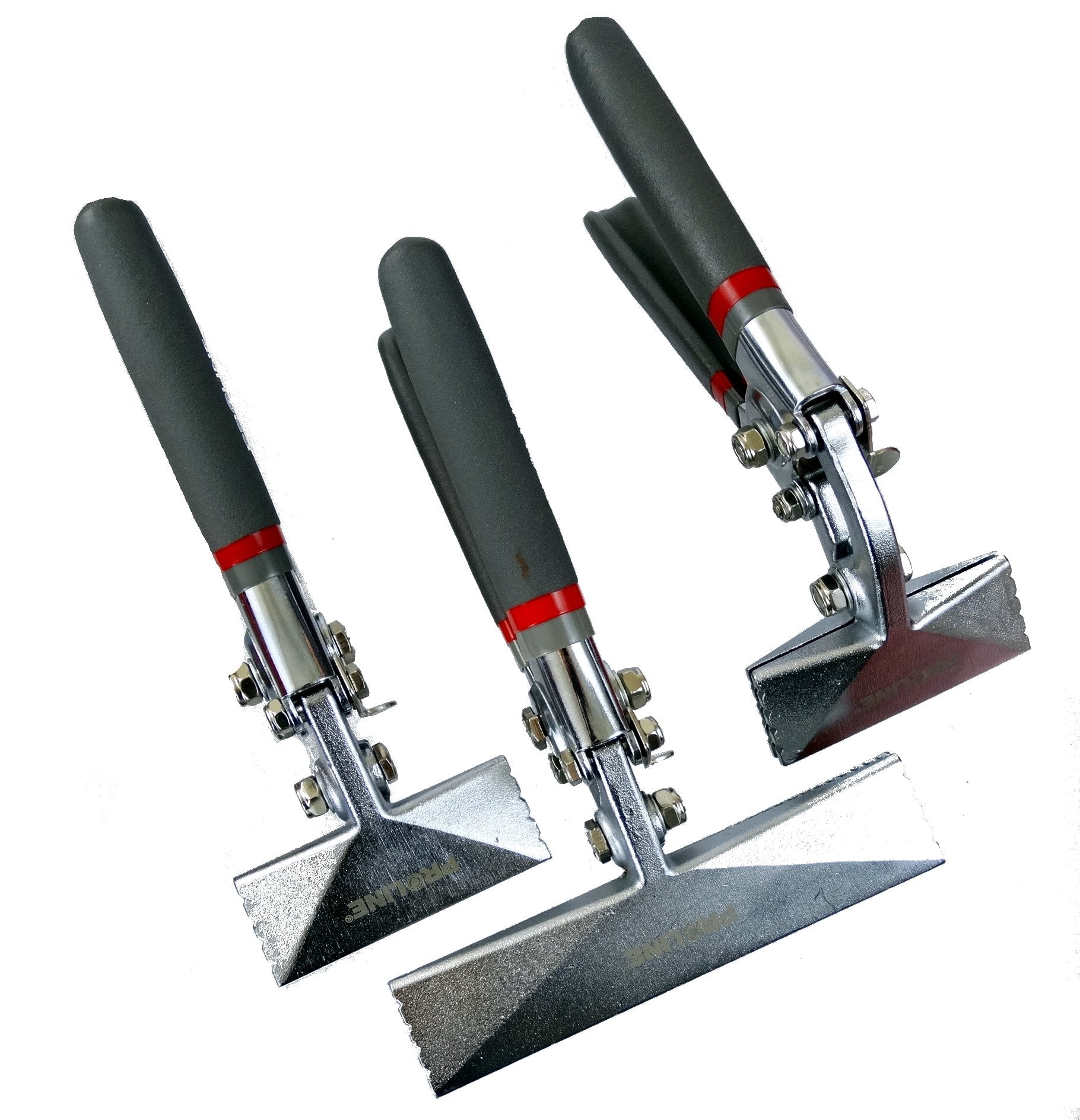 PROLINE clamps roofing pliers for sheet metal SET OF 3 PROM