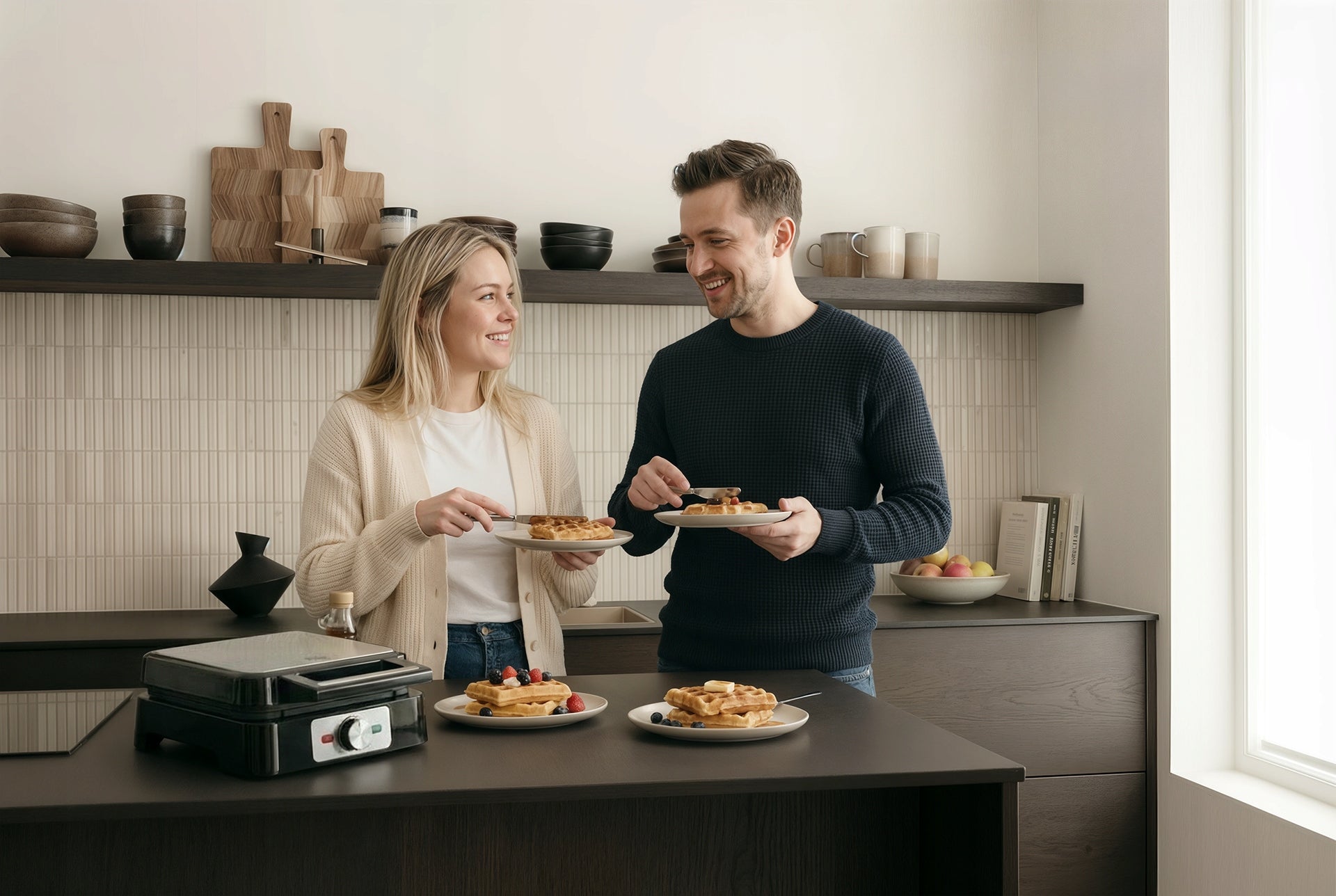 PROMIS 2000W WAFFLE MAKER WITH TEMPERATURE CONTROL 2 LARGE CRISPY WAFFLES XXL Manufacturer code WAP1600