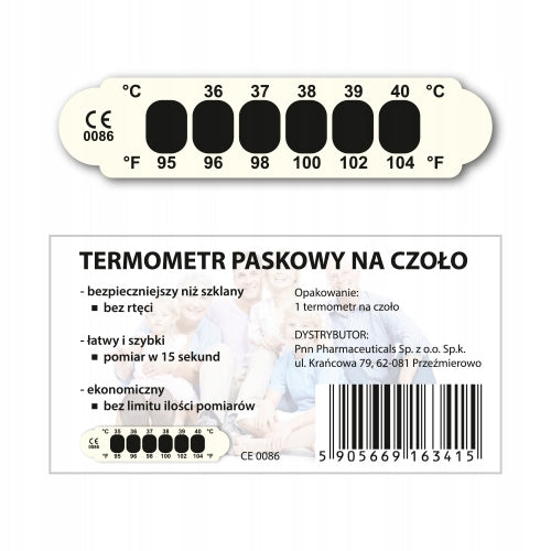 PROMOTION 10 + 2 pcs FREEBIE Forehead strip thermometer QUICK MEASUREMENT Medical device no