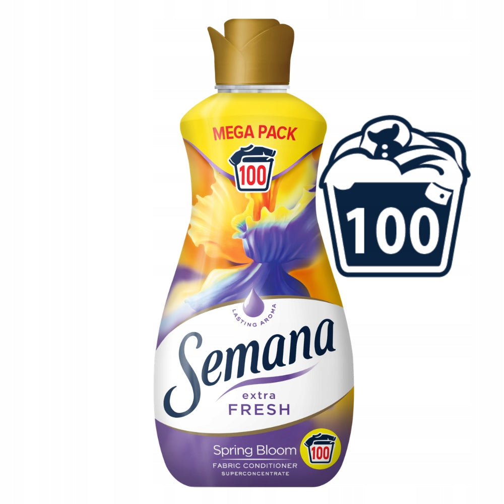 PROMOTION Softener 100 WASHES Spring Bloom Extra Fresh 2l Semana Packaging status original