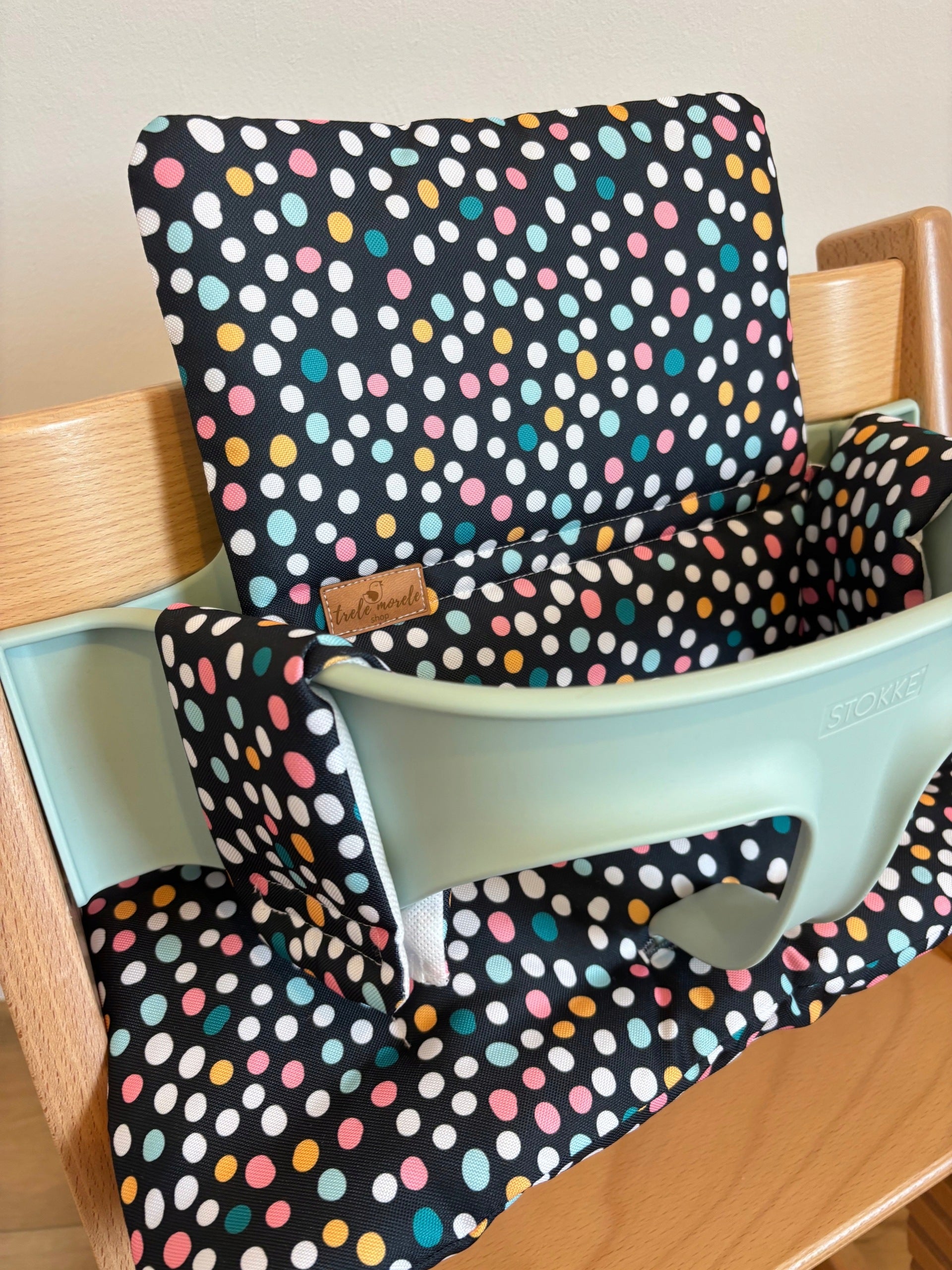 PROMOTION Waterproof cushions for Stokke Tripp Trapp 2in1 colored spots