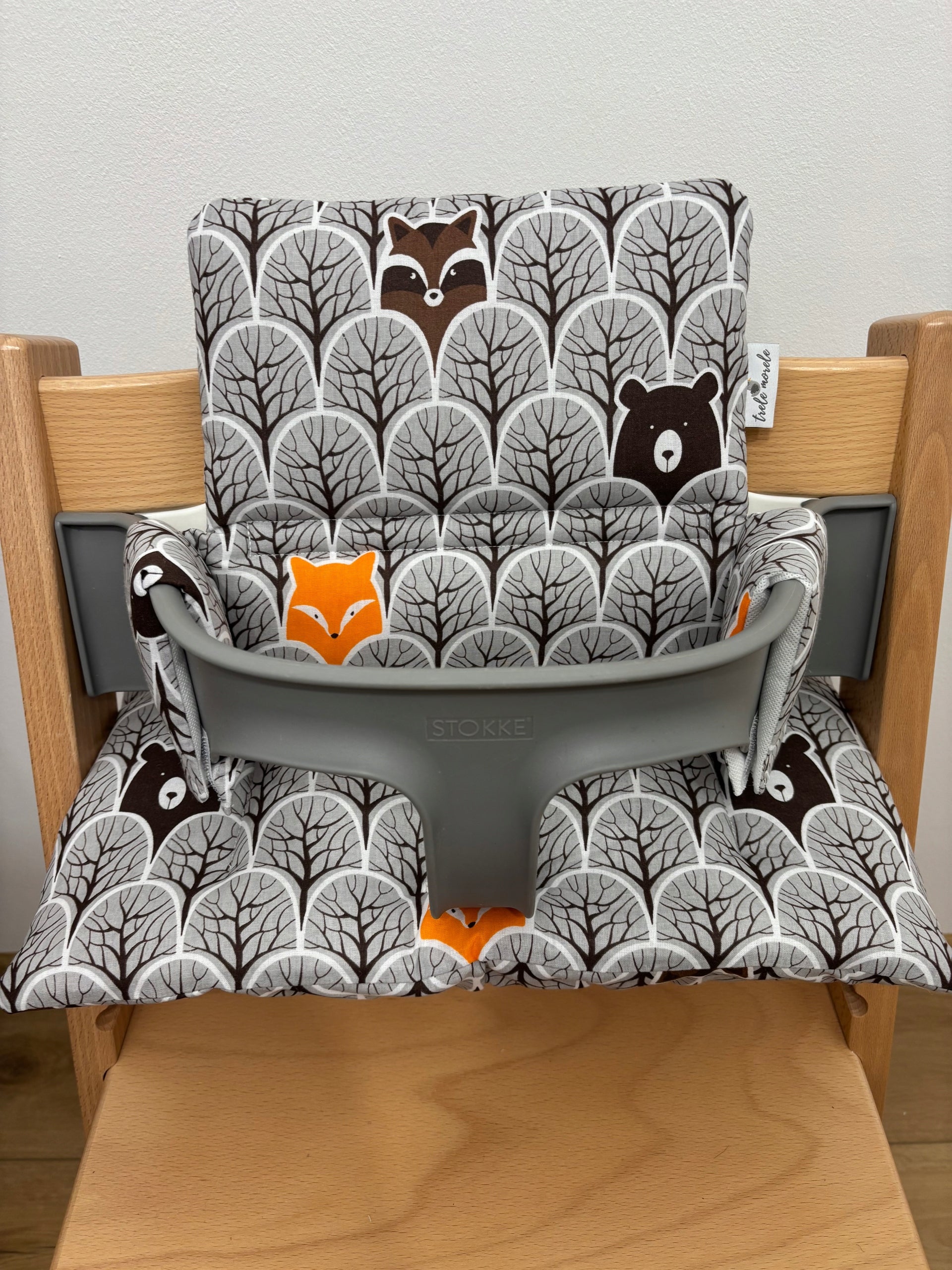 PROMOTION cotton pillows for Stokke Tripp Trapp 2in1 teddy bears fox raccoon Brand no brand