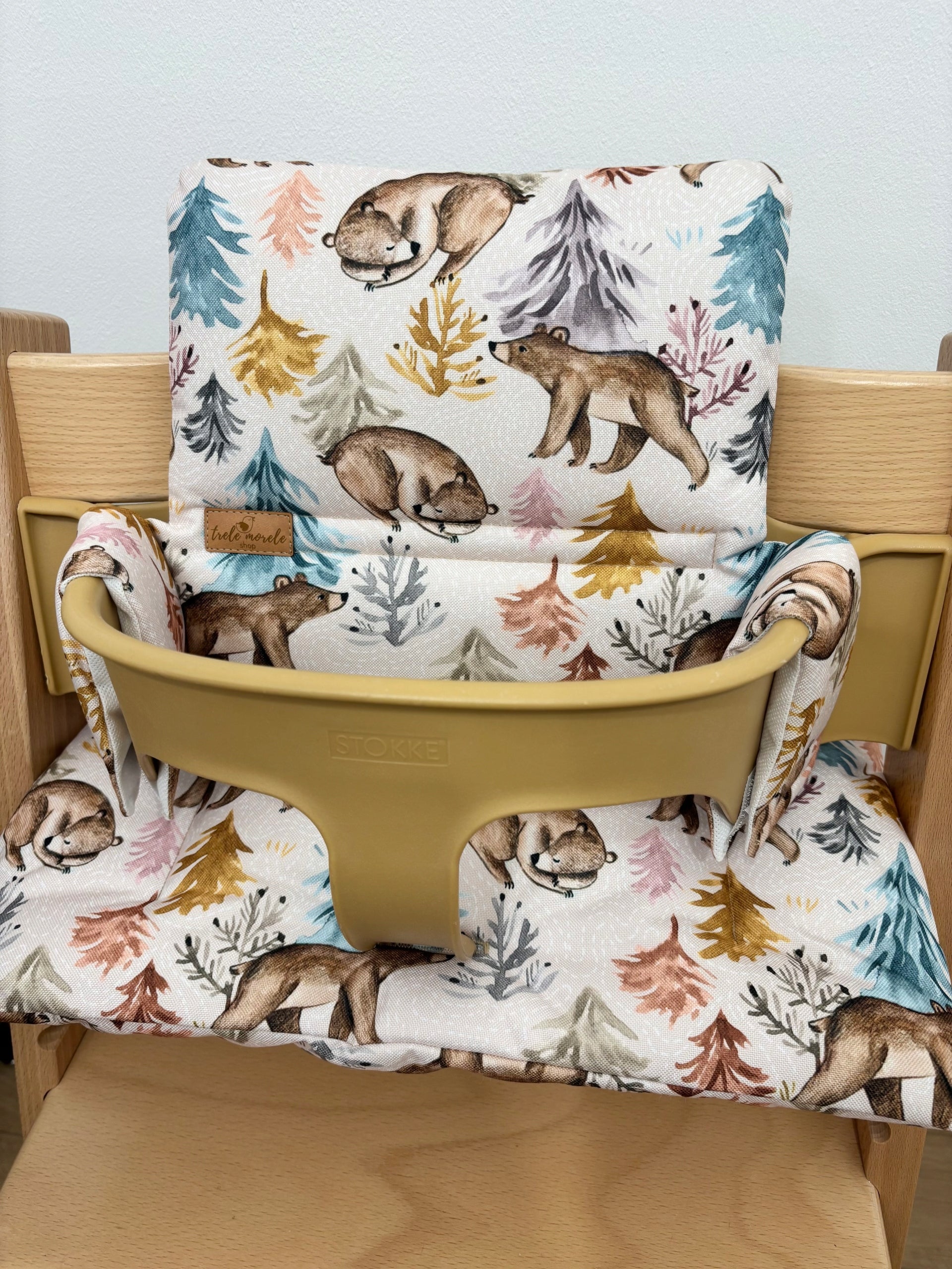 PROMOTION waterproof pillows for Stokke Tripp Trapp 2in1 Christmas tree bears Brand no brand