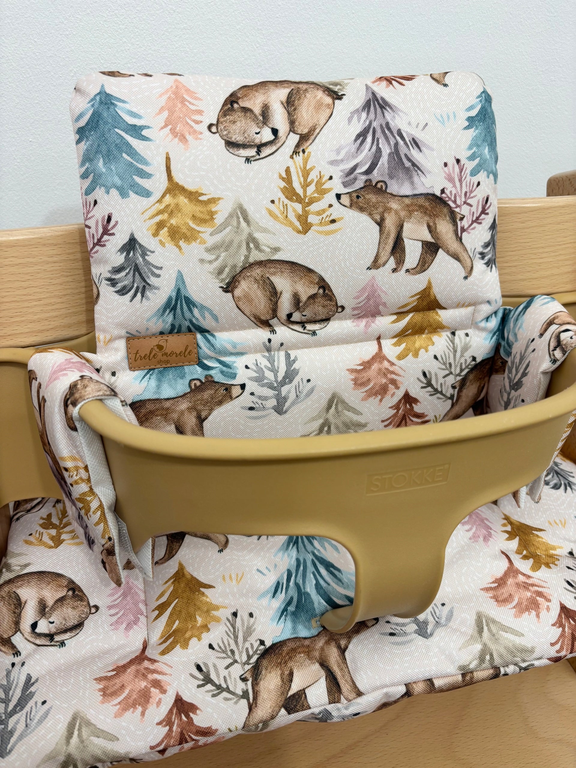 PROMOTION waterproof pillows for Stokke Tripp Trapp 2in1 Christmas tree bears Packaging status original