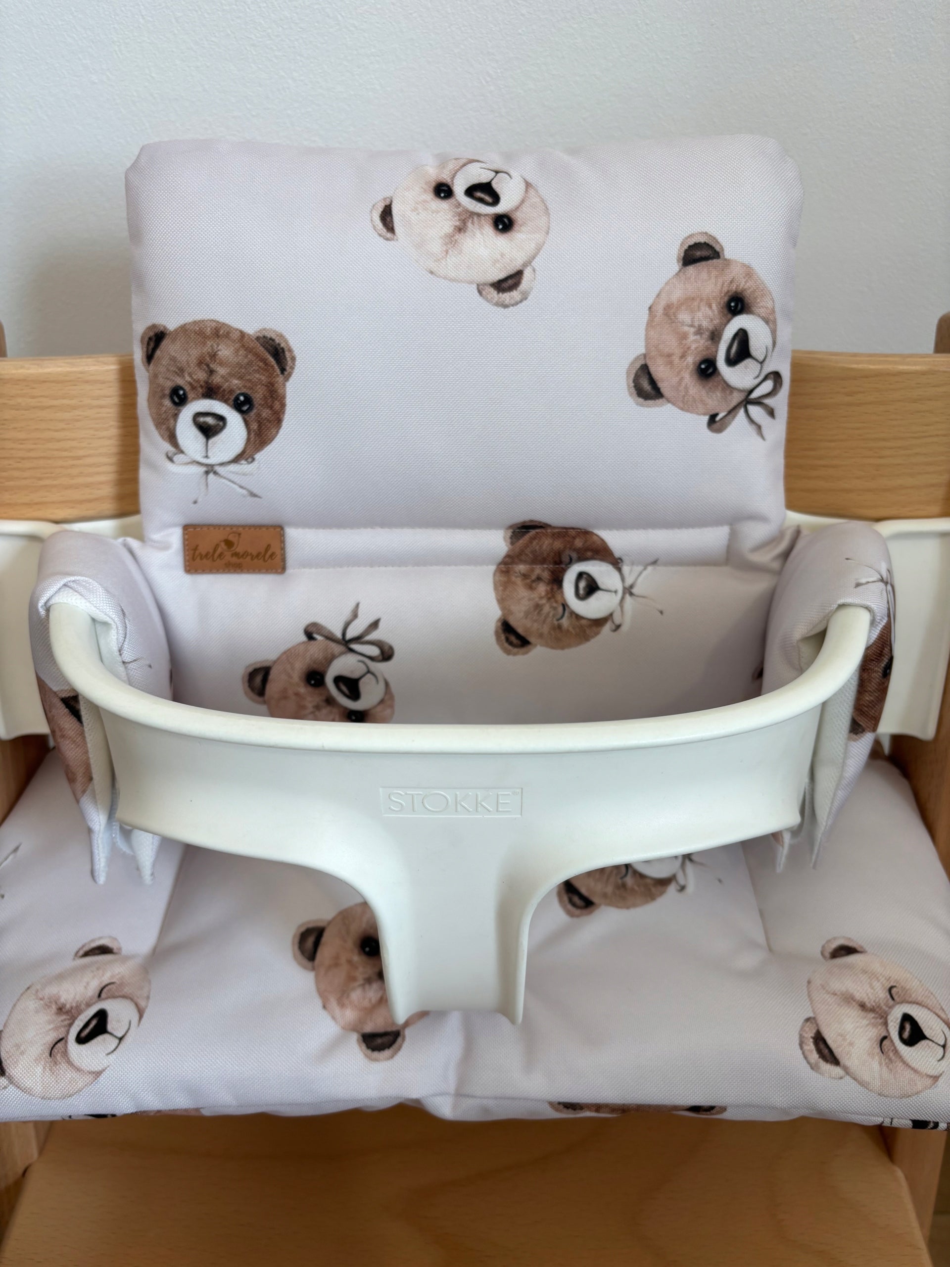 PROMOTION waterproof pillows for Stokke Tripp Trapp 2in1 bears light beige