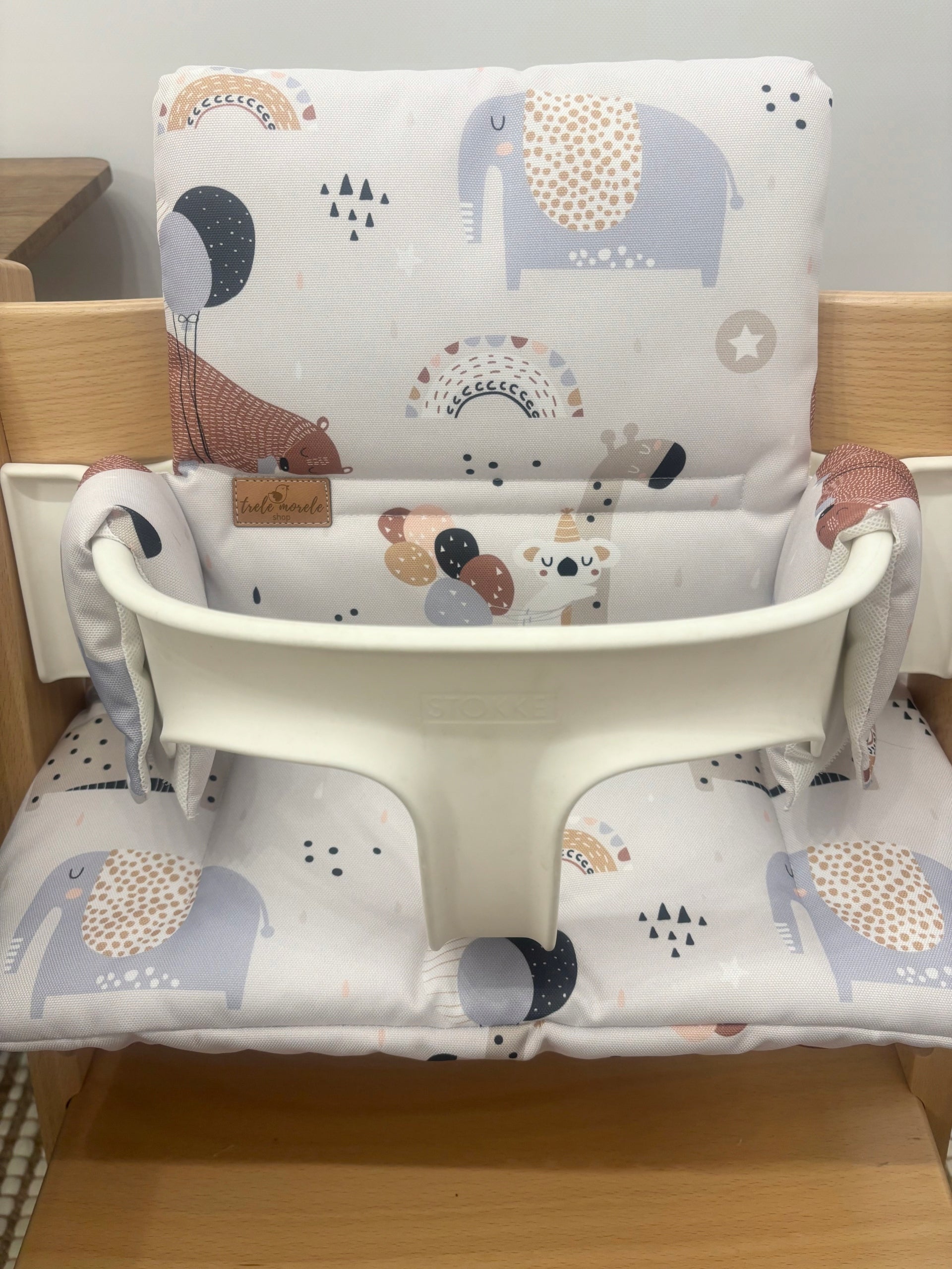 PROMOTION waterproof pillows for Stokke Tripp Trapp 2in1 giraffes bears elephants