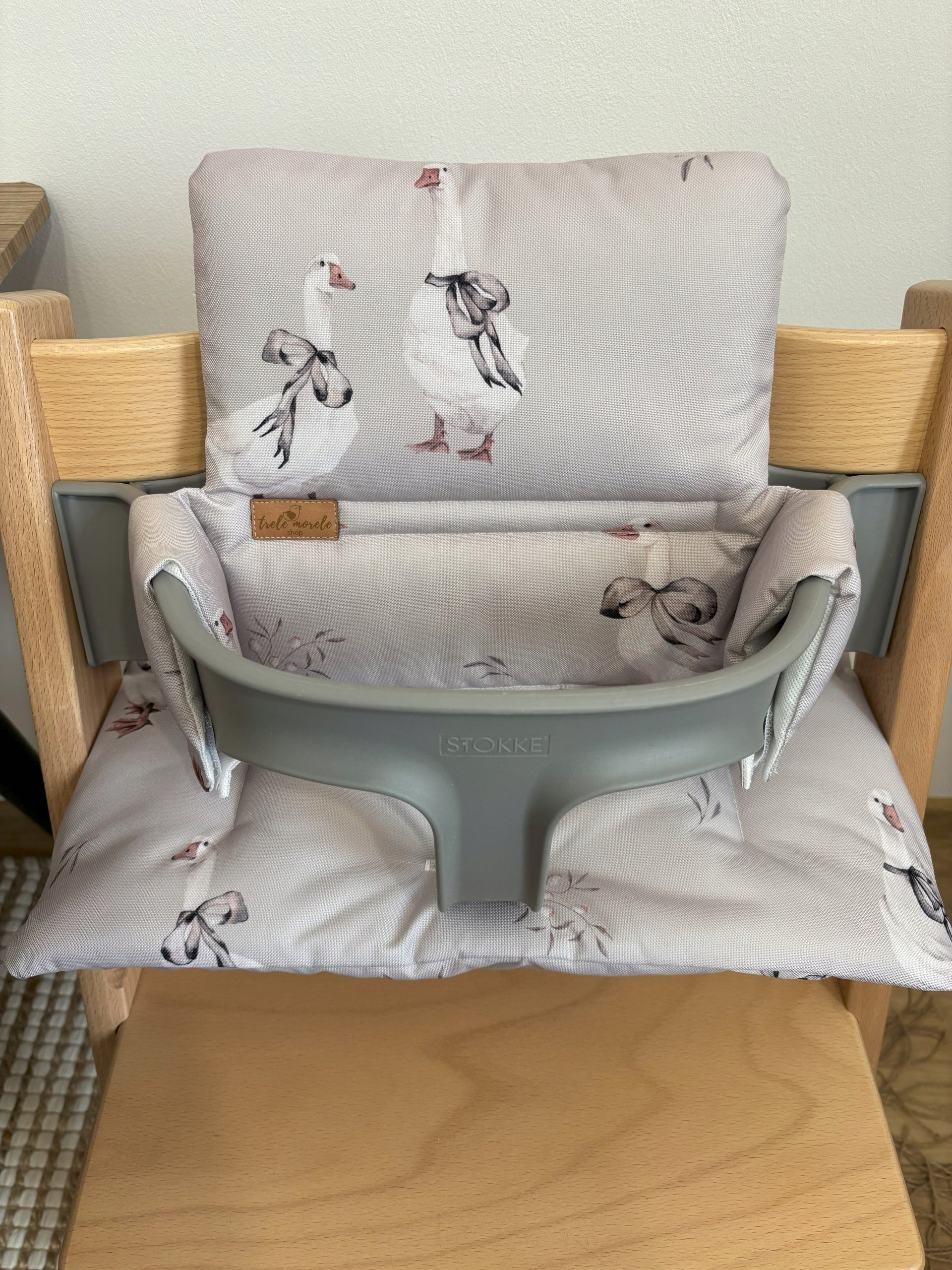 PROMOTION waterproof pillows for Stokke Tripp Trapp 2in1 goose grey Packaging status original
