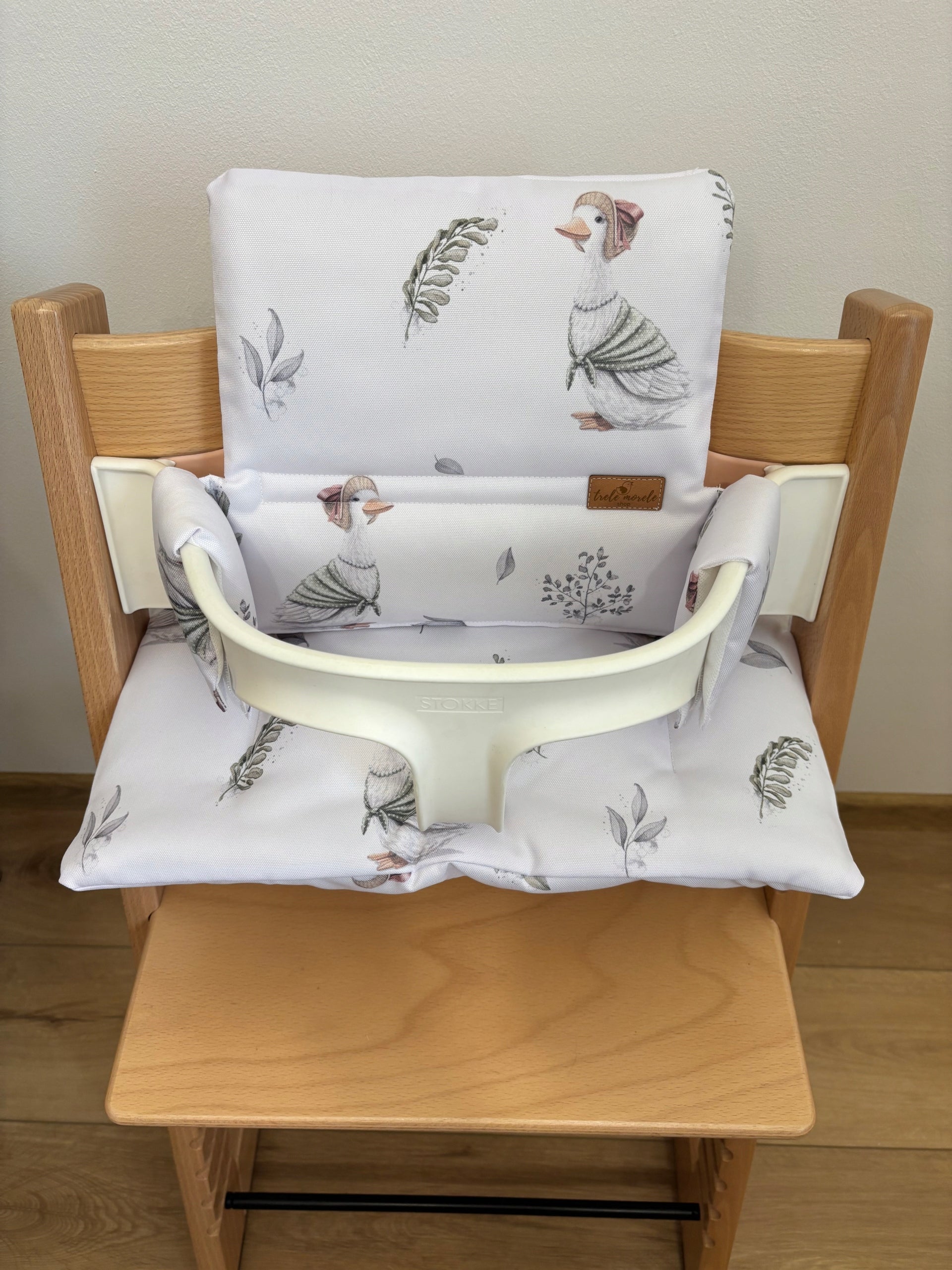 PROMOTION waterproof pillows for Stokke Tripp Trapp 2in1 goose on white Brand no brand