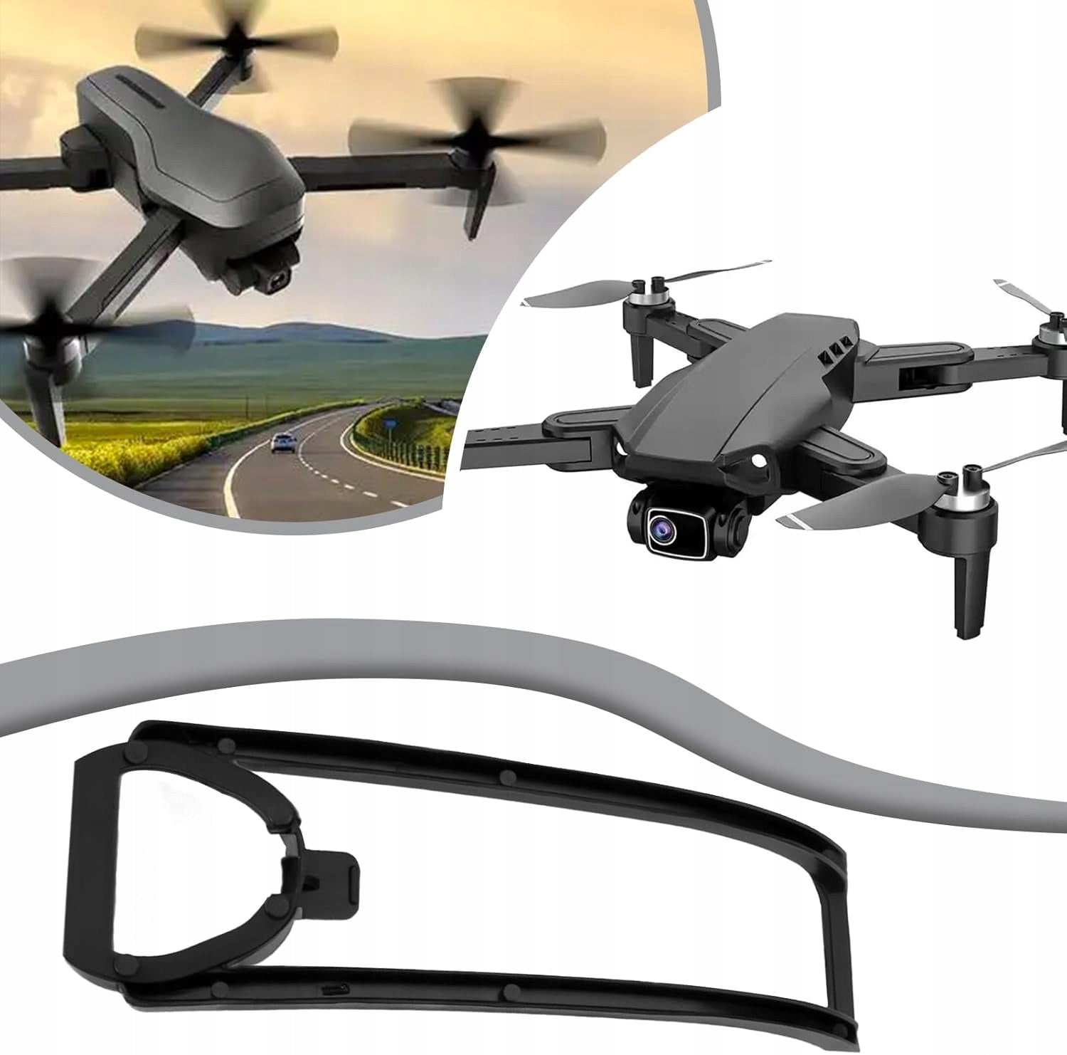 PROPELLER COVERS FOR DRONE 8 PCS BLACK 7 7 CM COMPATIBLE WITH Z908 PRO Model 713-EL