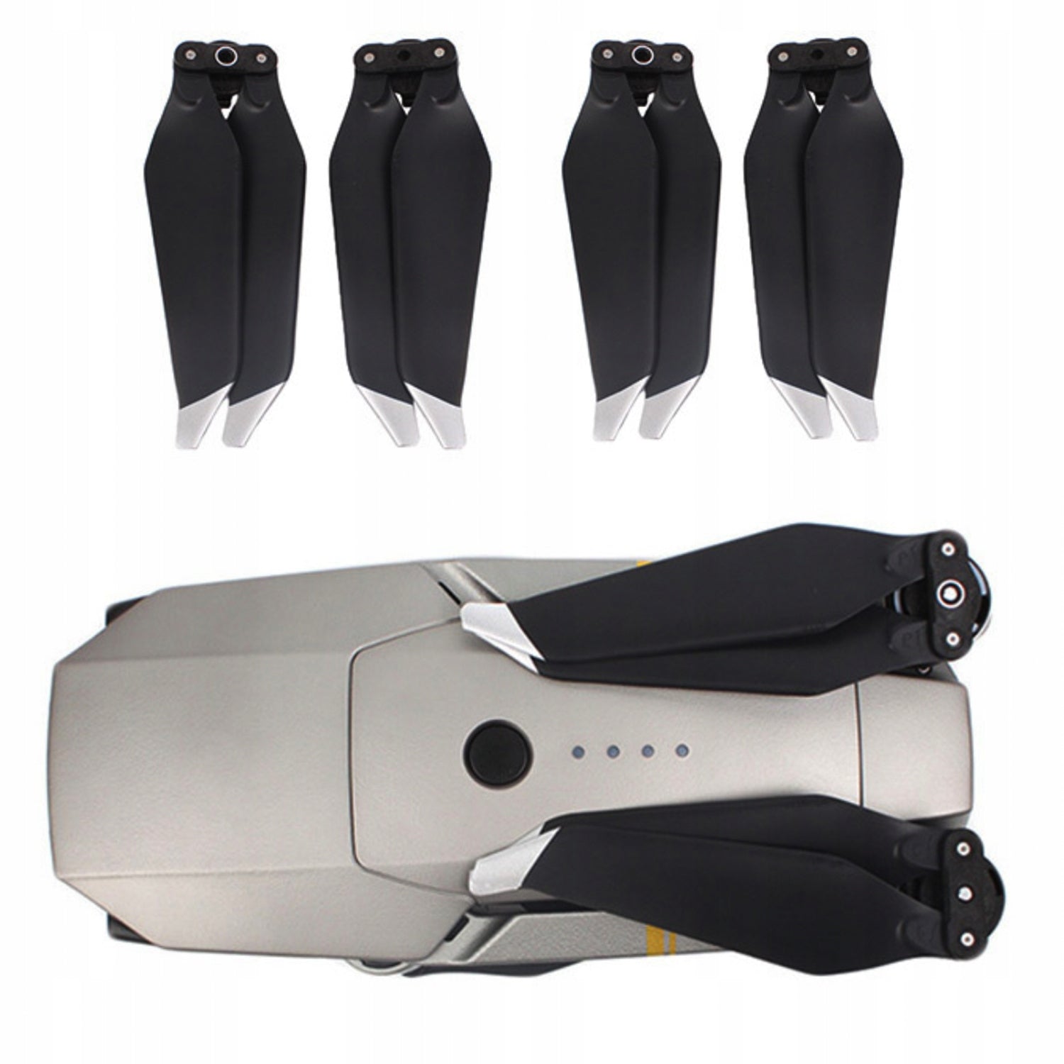 PROPELLERS DJI MAVIC PRO 8331 LOW NOISE SILVER 4 PCS.