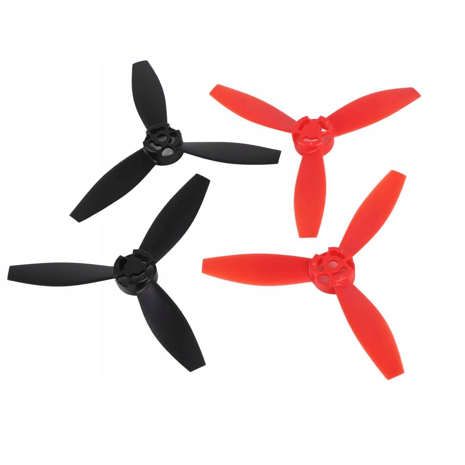 PROPELLERS FOR BEBOP 2 DRONE - AKCESORIA FOR DRONES RED BLACK