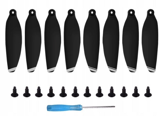 PROPELLERS FOR DRONE DJI MAVIC MINI - 8 PCS 4726F SILVER SET CW + CCW