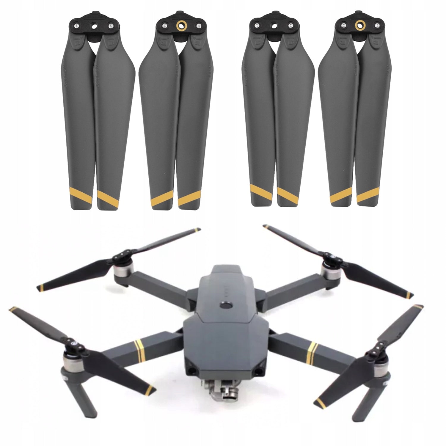 PROPELLERS FOR DRONE DJI MAVIC PRO 8330 F GOLD 4 PCS