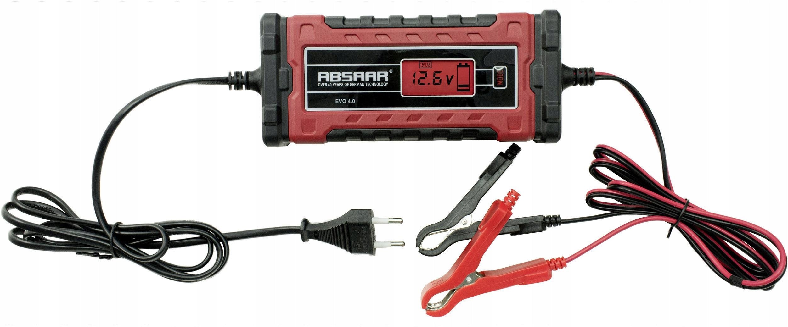 Automatisches Ladegerät ABSAAR EVO 4.0, 6/12V, 4A 