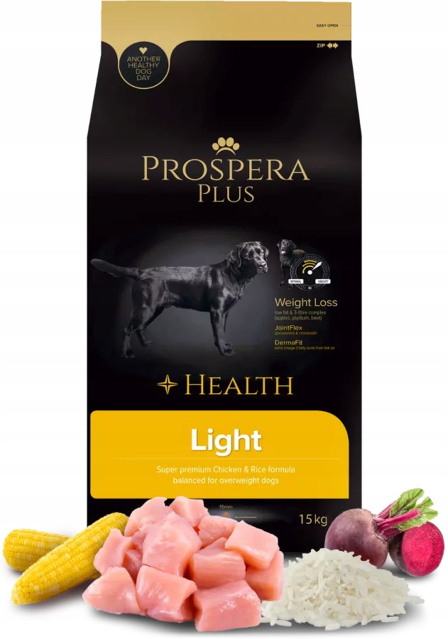 PROSPERA 15kg LIGHT FOOD FOR OVERWEIGHT DOGS Manufacturer code 10908