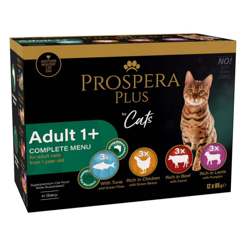 PROSPERA Plus Adult Sachet 1+, 12x 85g (1513-10111)