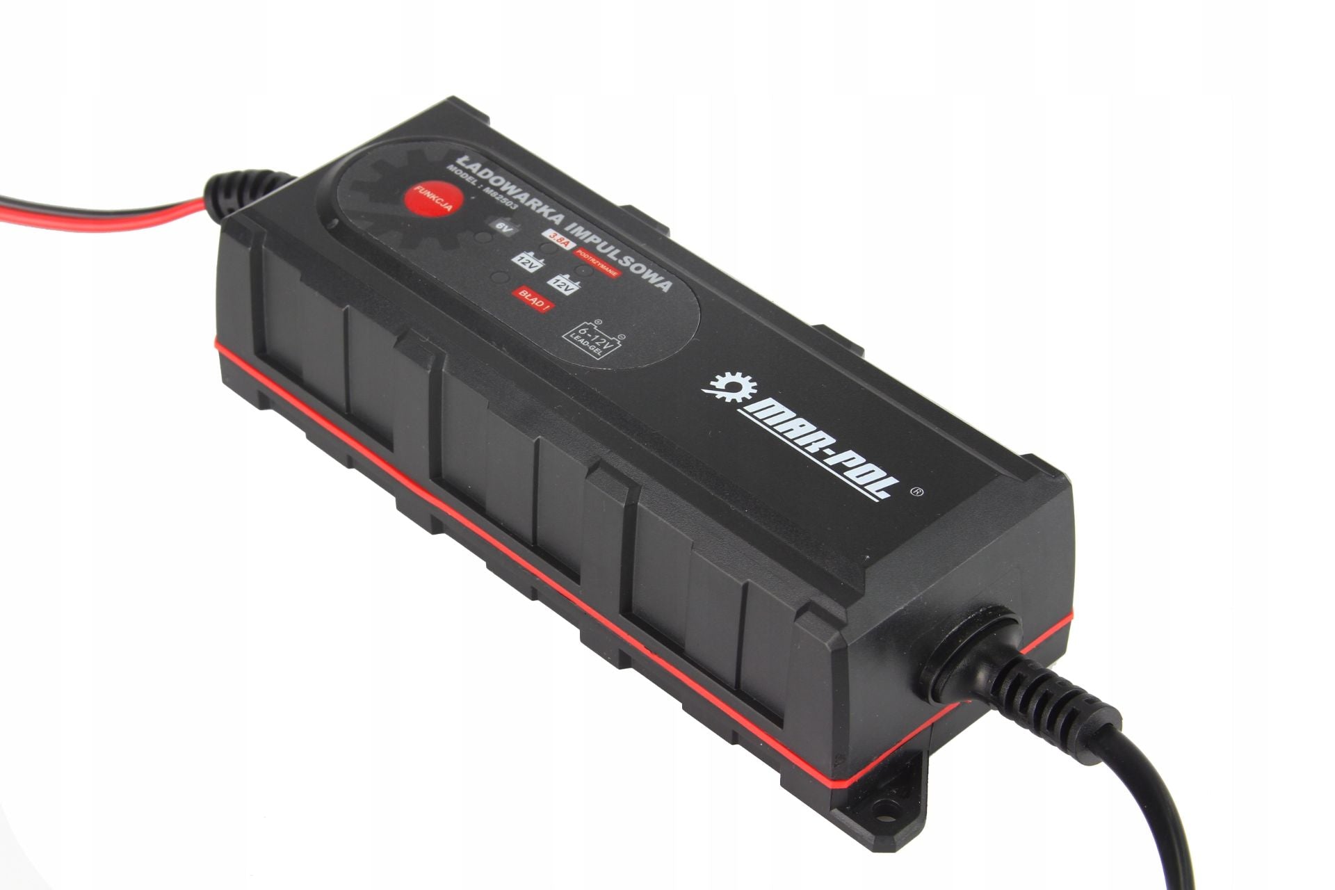 Batterieladegerät mit Mikroprozessor 3,8A 6/12V 