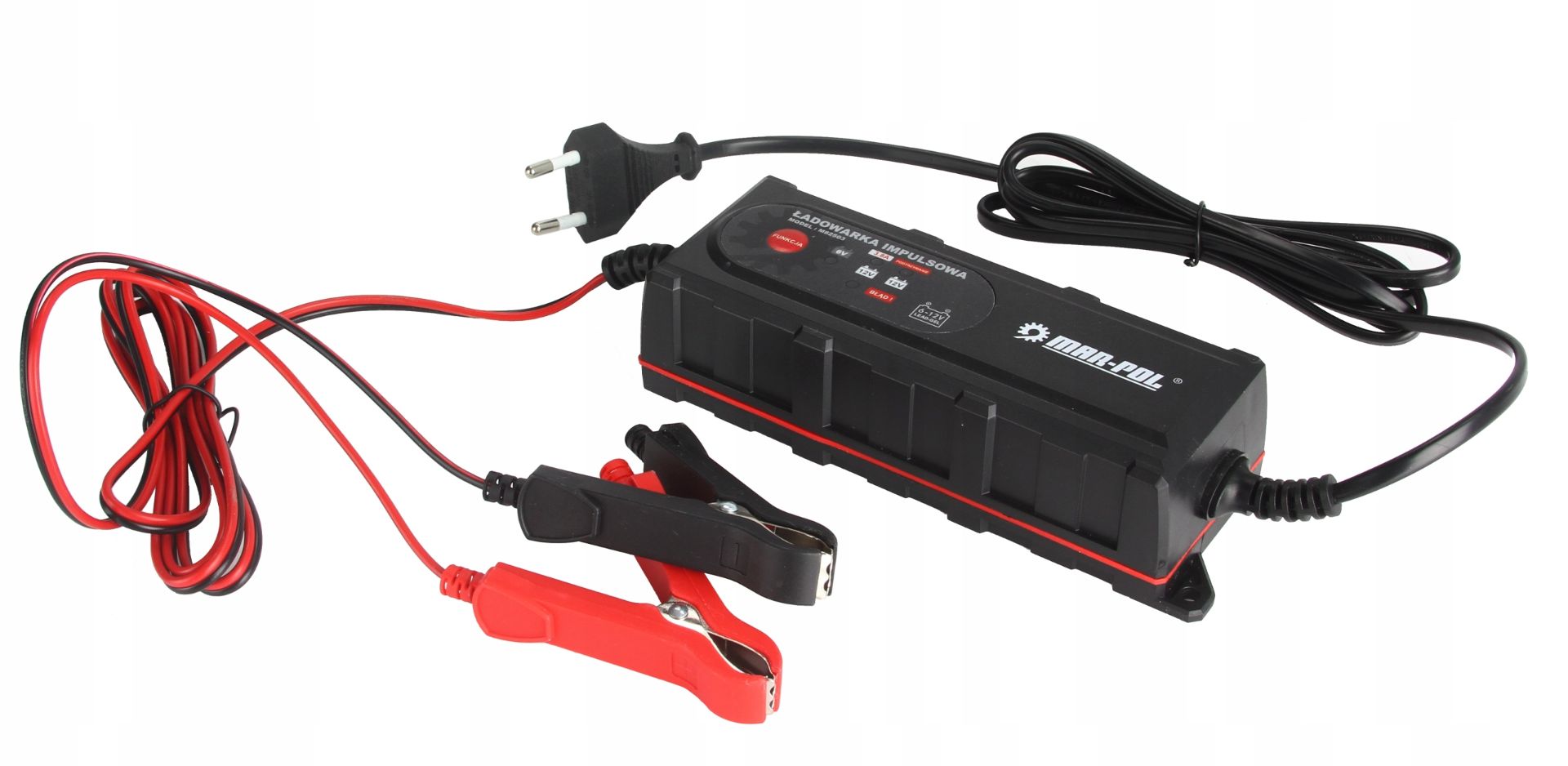 Batterieladegerät mit Mikroprozessor 3,8A 6/12V 