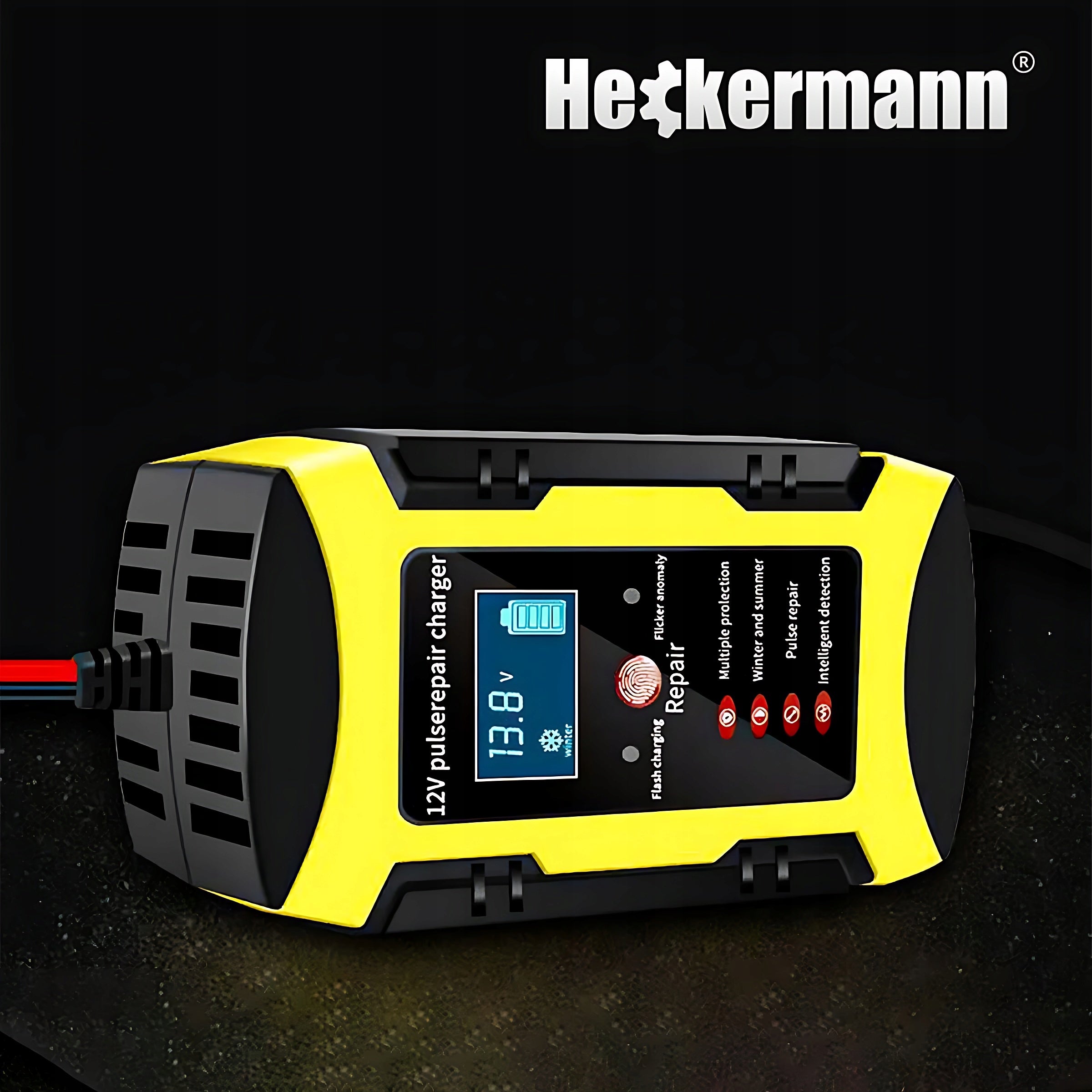 Automatisches Ladegerät Heckermann 12V 6A 