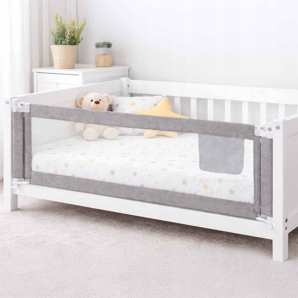 PROTECTIVE BARRIER FOR BED SAFETY GATE PROTECTOR FOR BED 140CM Packaging status original