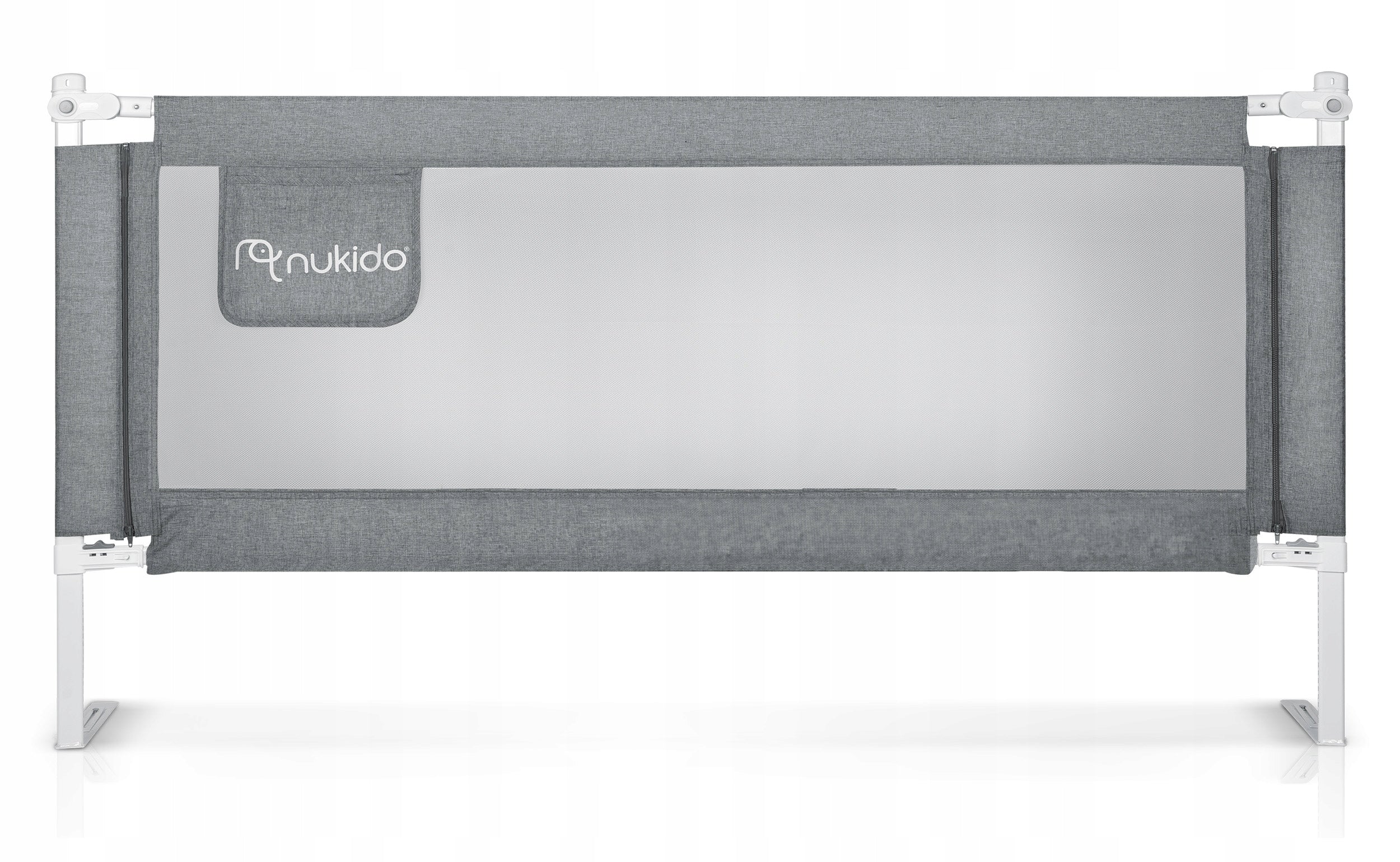 PROTECTIVE BARRIER FOR BED SECURING GATE LOCK 160cm NUKIDO EAN (GTIN) 5903890631895